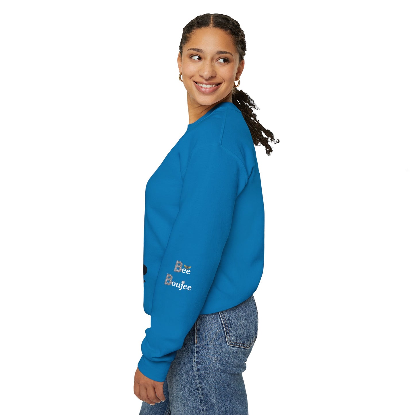 All That + Extra = Boujee - Heavy Blend™ Light Colors Crewneck Sweatshirt