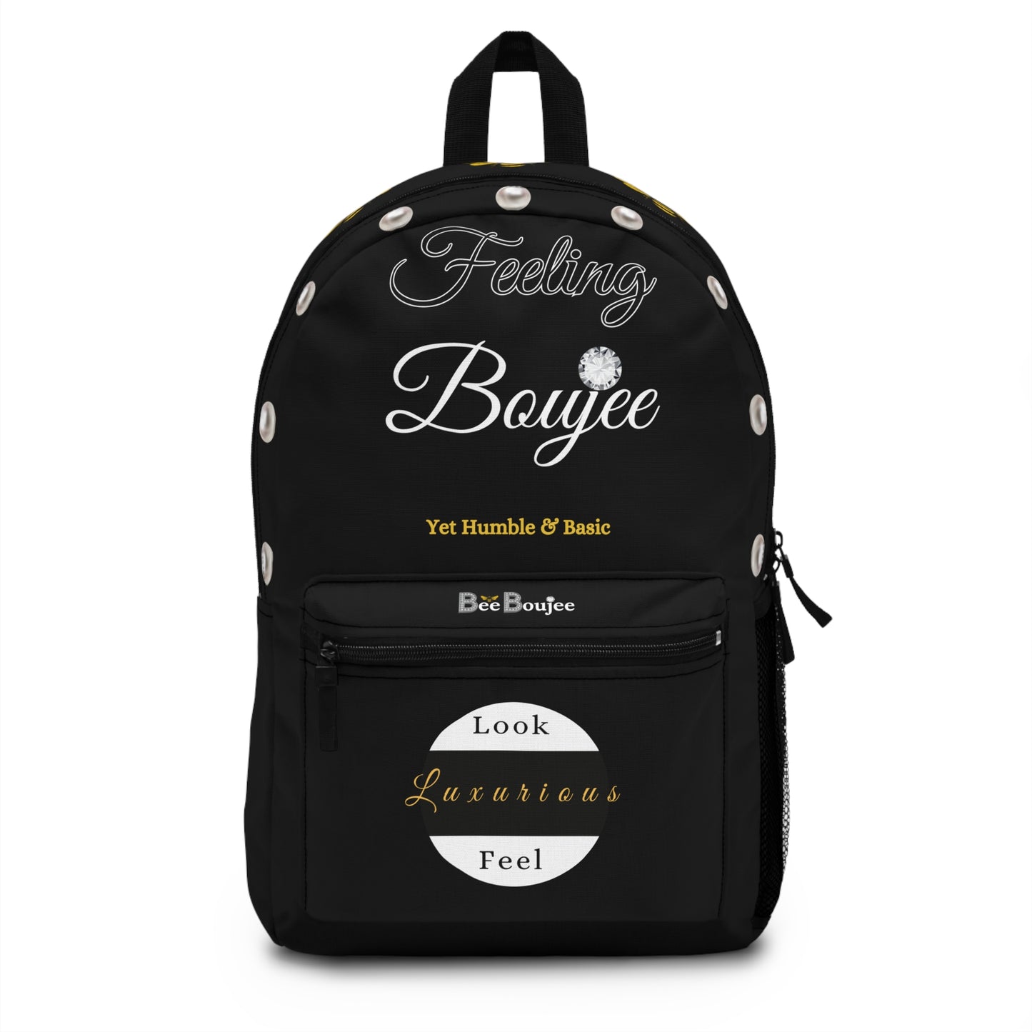 Feeling Boujee PEARLS - Backpack BLACK