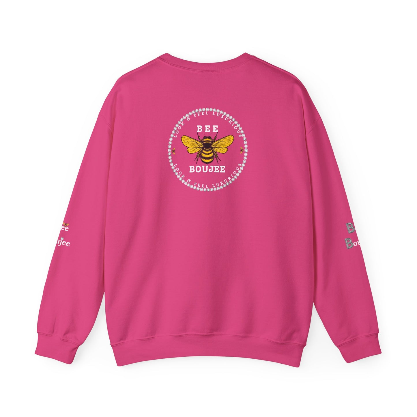 All That + Extra = Boujee - Heavy Blend™ Light Colors Crewneck Sweatshirt