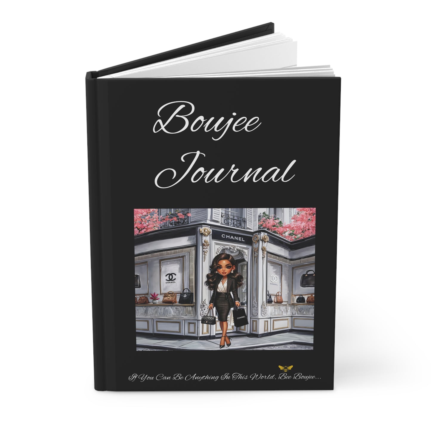 Hardcover Boujee Journal Matte BLACK