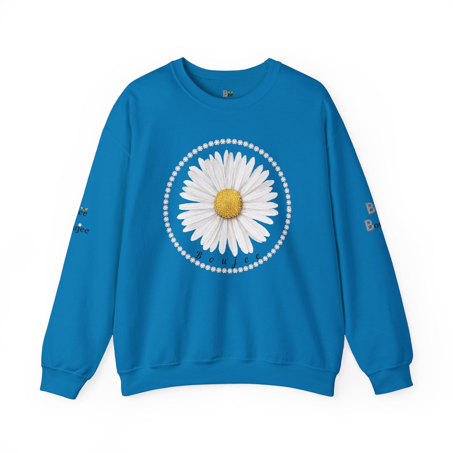Boujee Daisy - Heavy Blend™ Light Colors Crewneck Sweatshirt