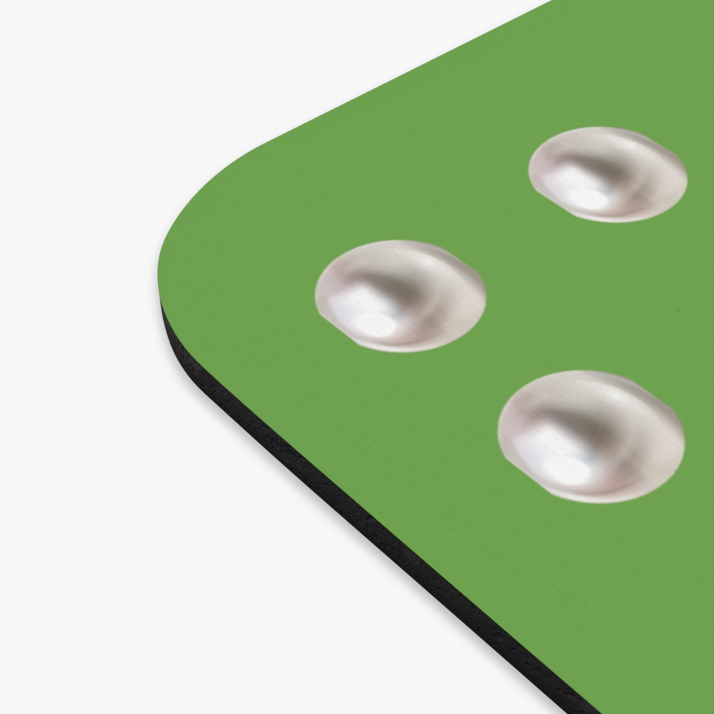 Boujee in Pearls Mouse Pad GREEN (Rectangle)