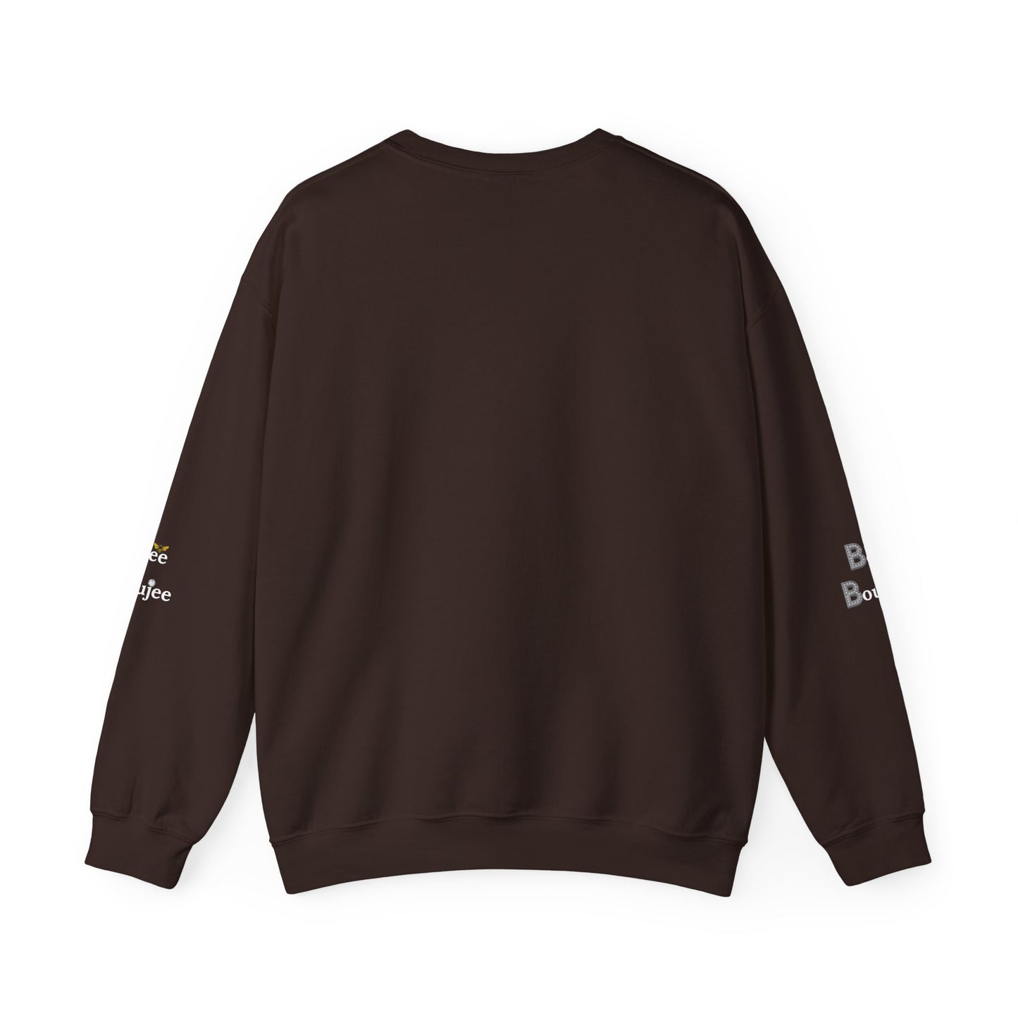 "Beeing" Boujee Ain't Easy- Heavy Blend™ Dark Colors Crewneck Sweatshirt