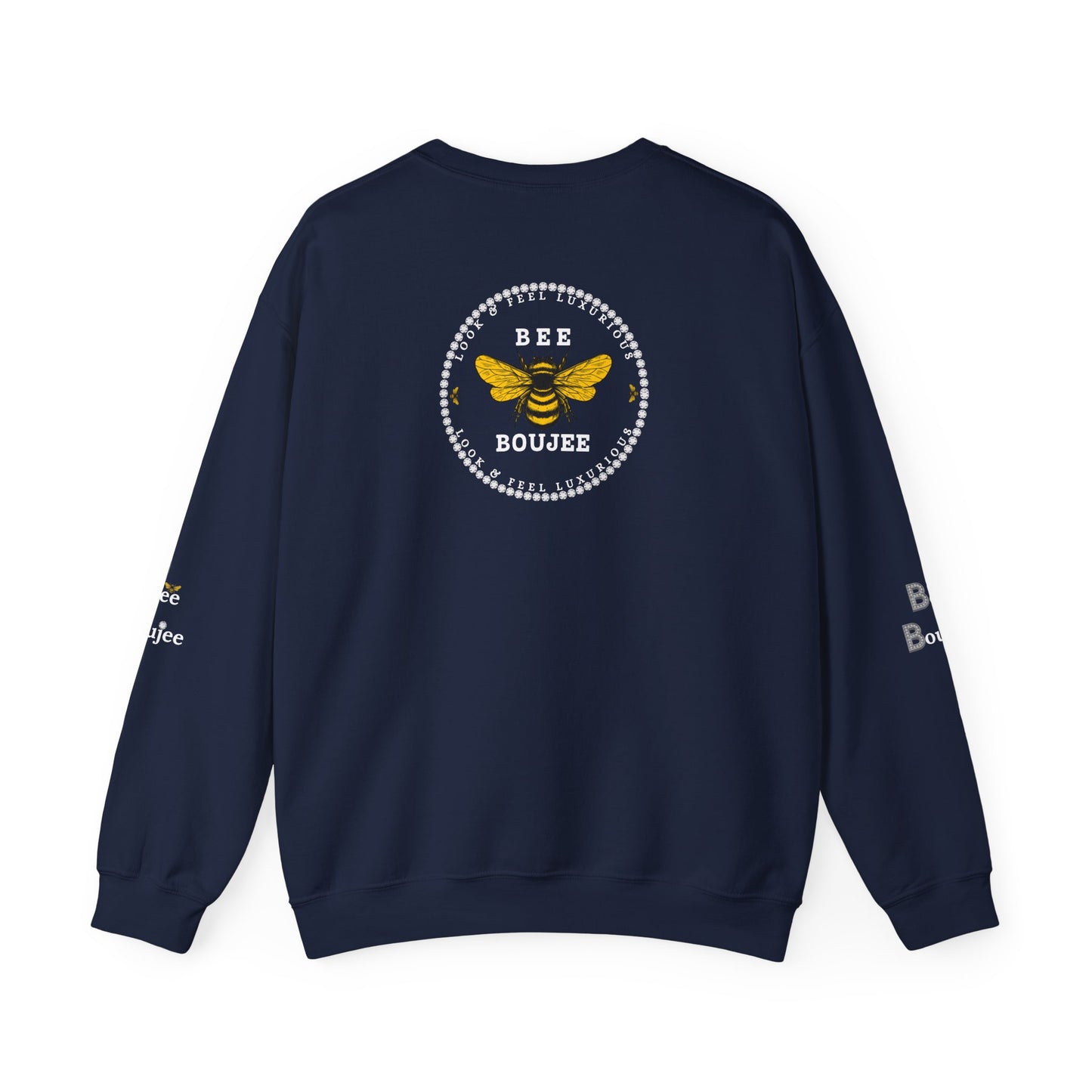 All That + Extra = Boujee - Heavy Blend™ Dark Colors Crewneck Sweatshirt