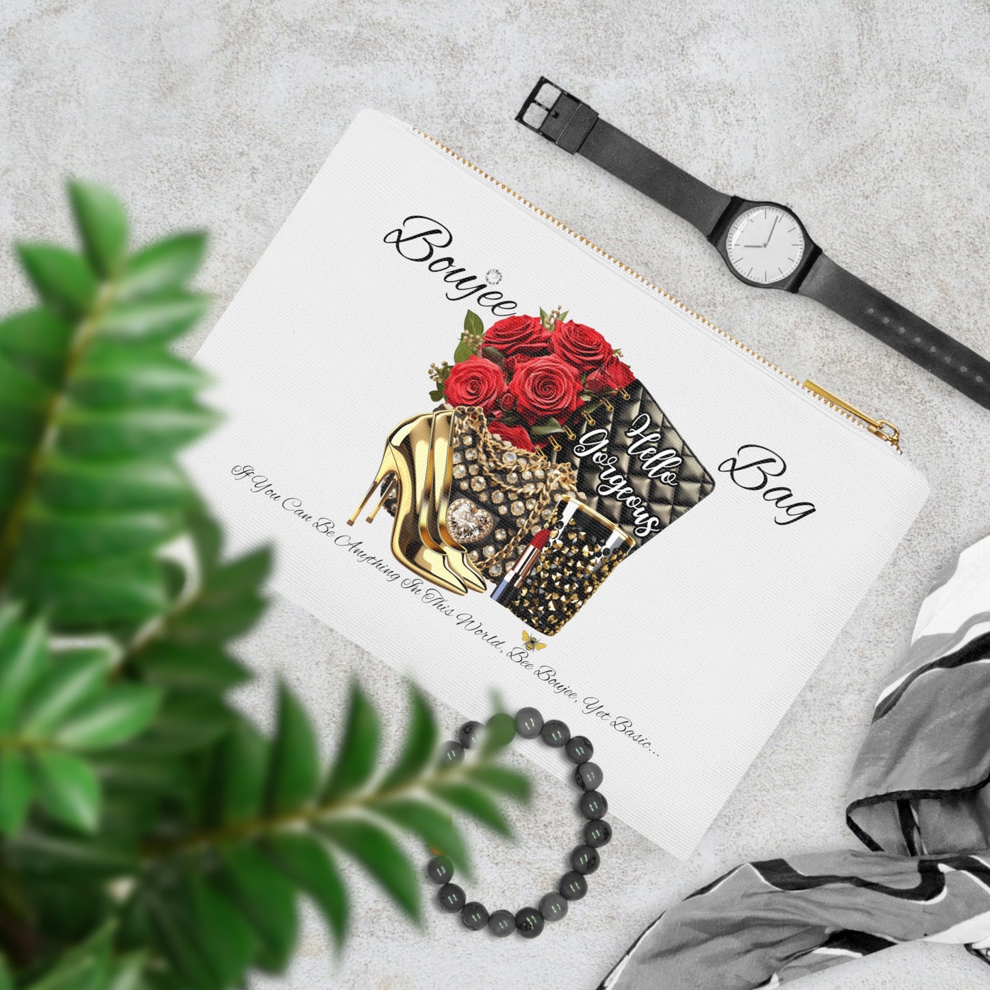 Bee Boujee - Cosmetic Bag HG