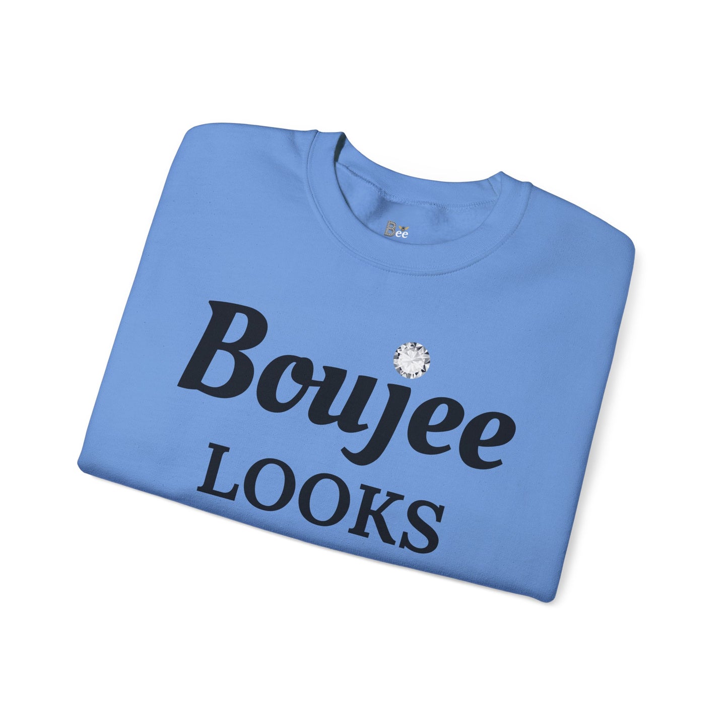 Boujee Looks Good On You - Heavy Blend™ Light Colors Crewneck Sweatshirt