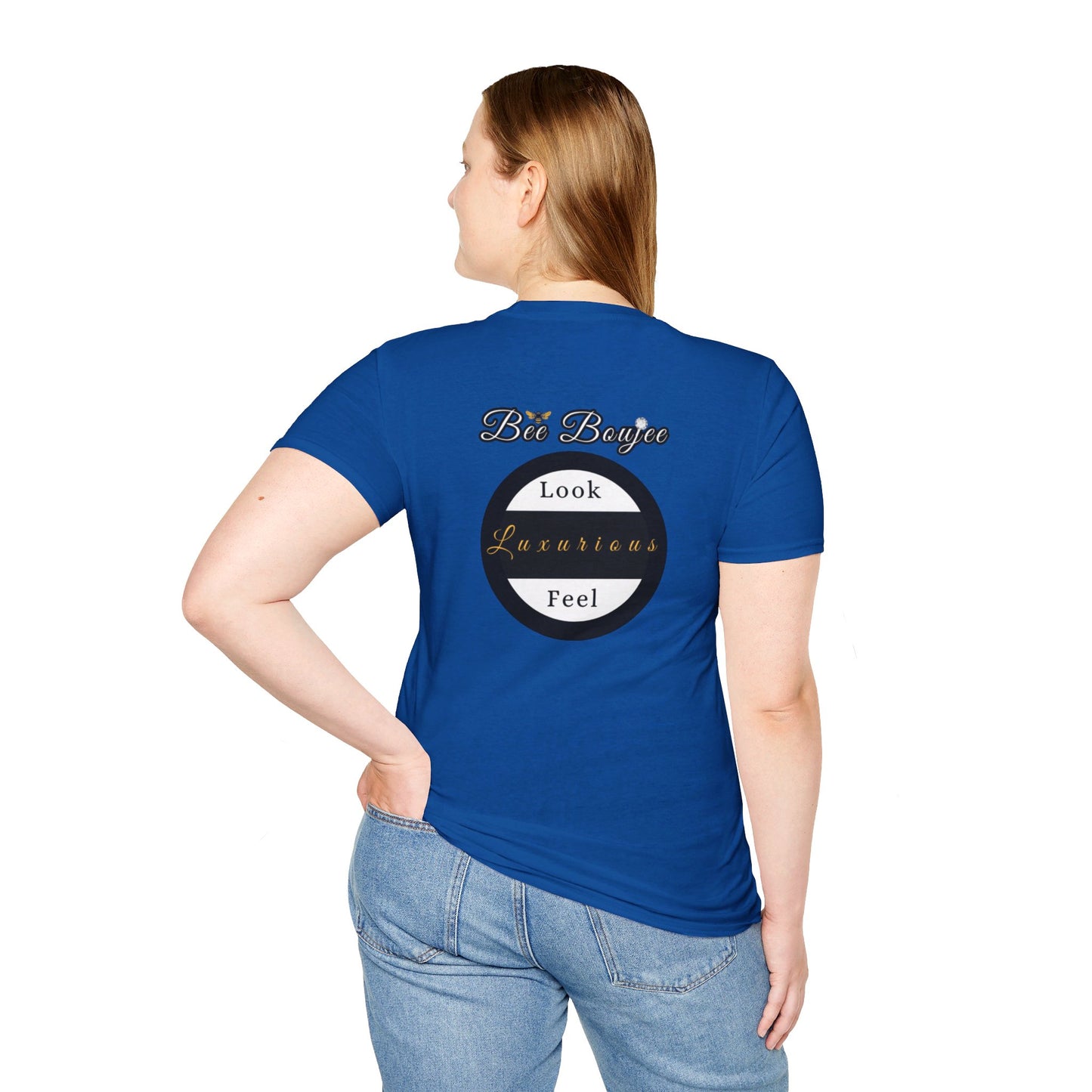 Halloween Booo in Boooujee - Softstyle T-Shirt FAIR SKIN TONE