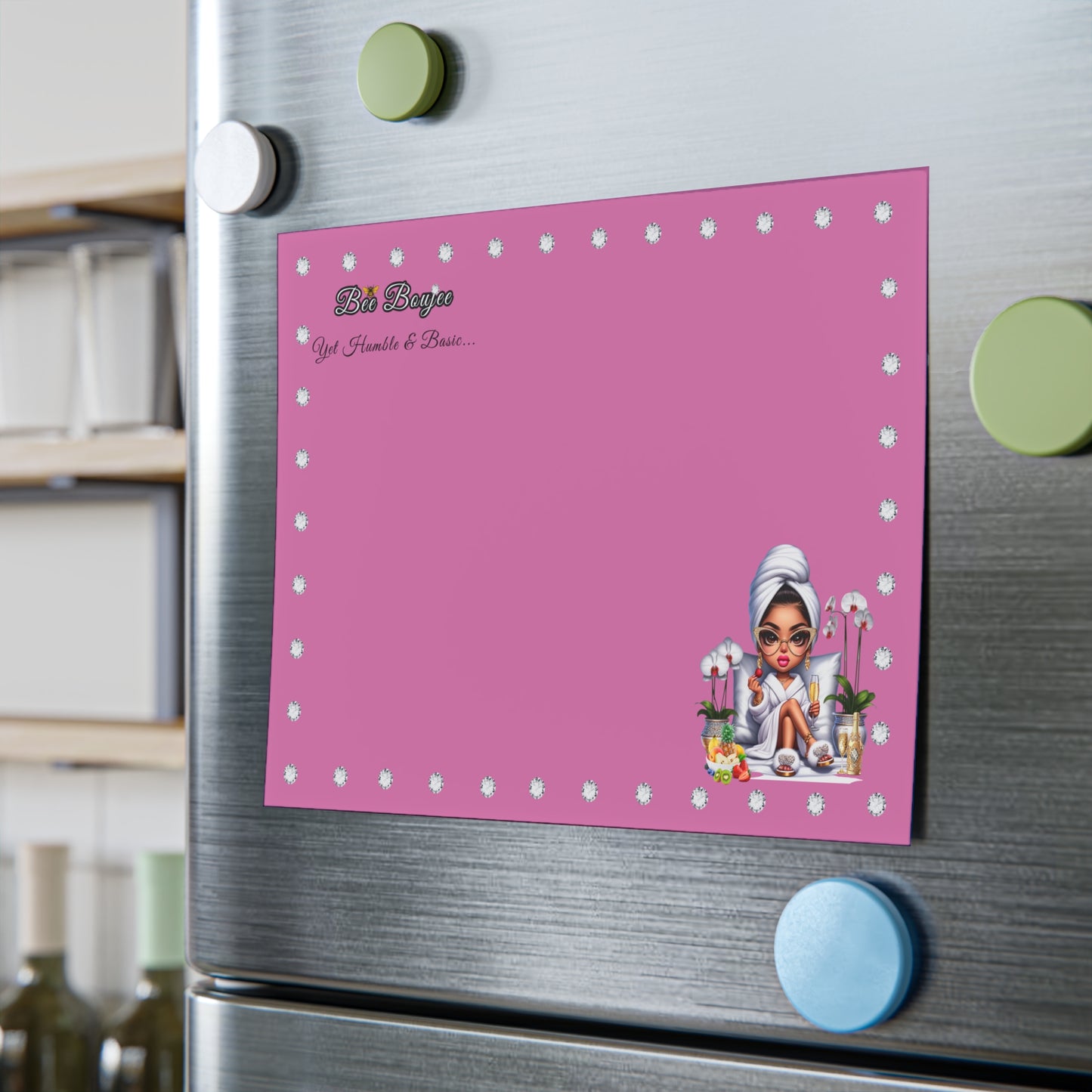 Bee Boujee DIAMONDS Spa - Post-it® Note Pads 8x6