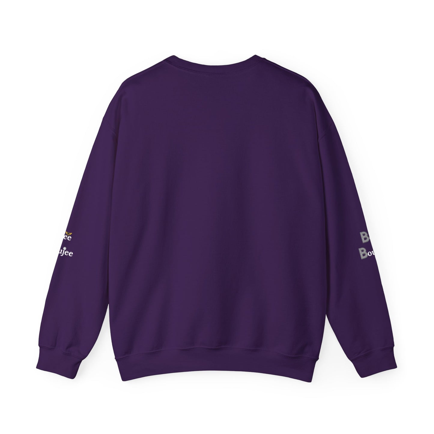"Beeing" Boujee Ain't Easy- Heavy Blend™ Dark Colors Crewneck Sweatshirt