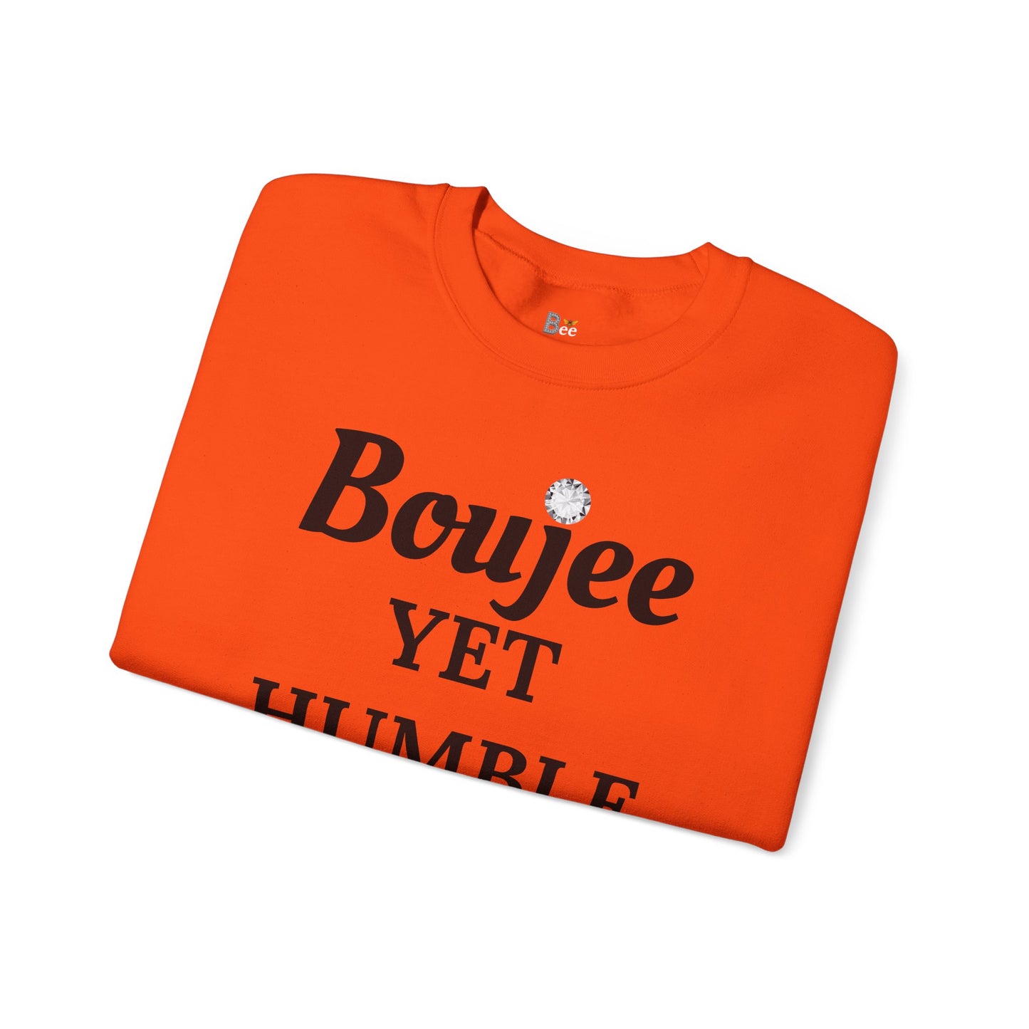 Boujee Yet Humble & Basic - Heavy Blend™ Light Colors Crewneck Sweatshirt