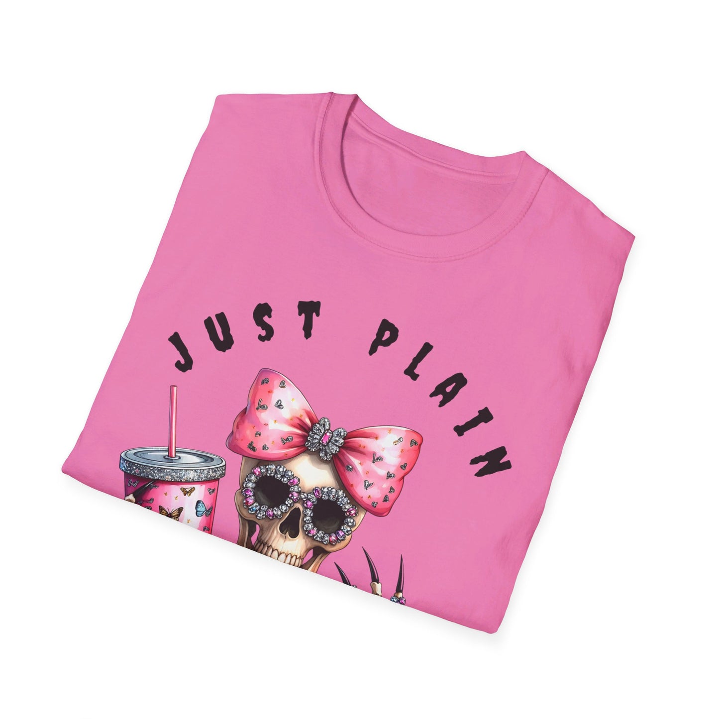 Halloween Just Plain Boujee - Softstyle T-Shirt