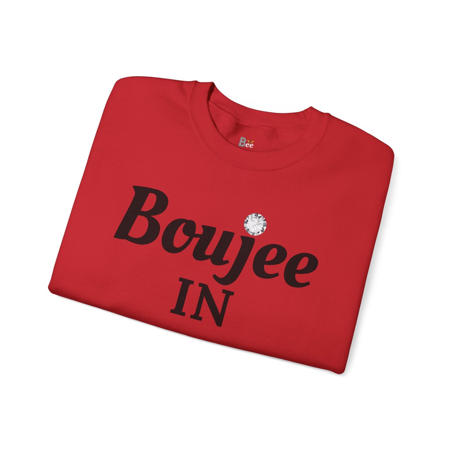Boujee In My Benz - Heavy Blend™ Light Colors Crewneck Sweatshirt