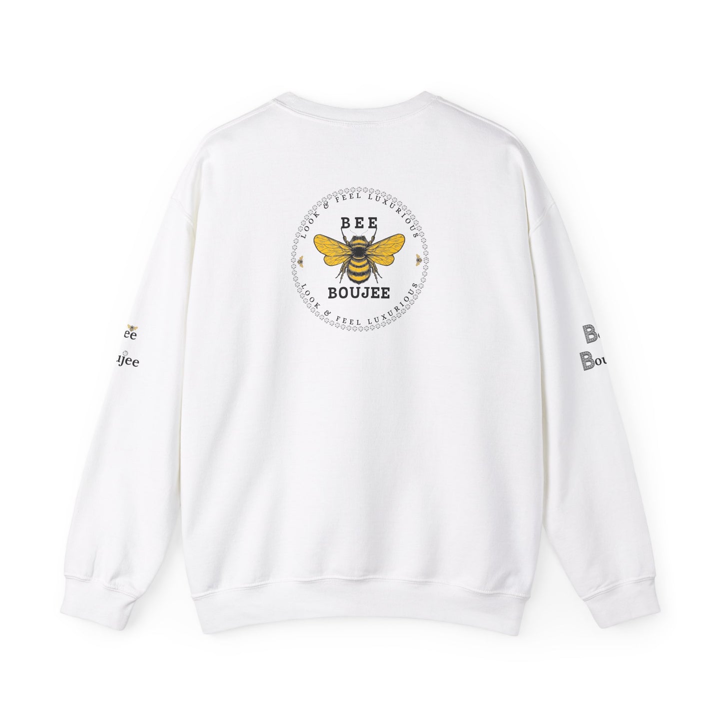 All That + Extra = Boujee - Heavy Blend™ Light Colors Crewneck Sweatshirt