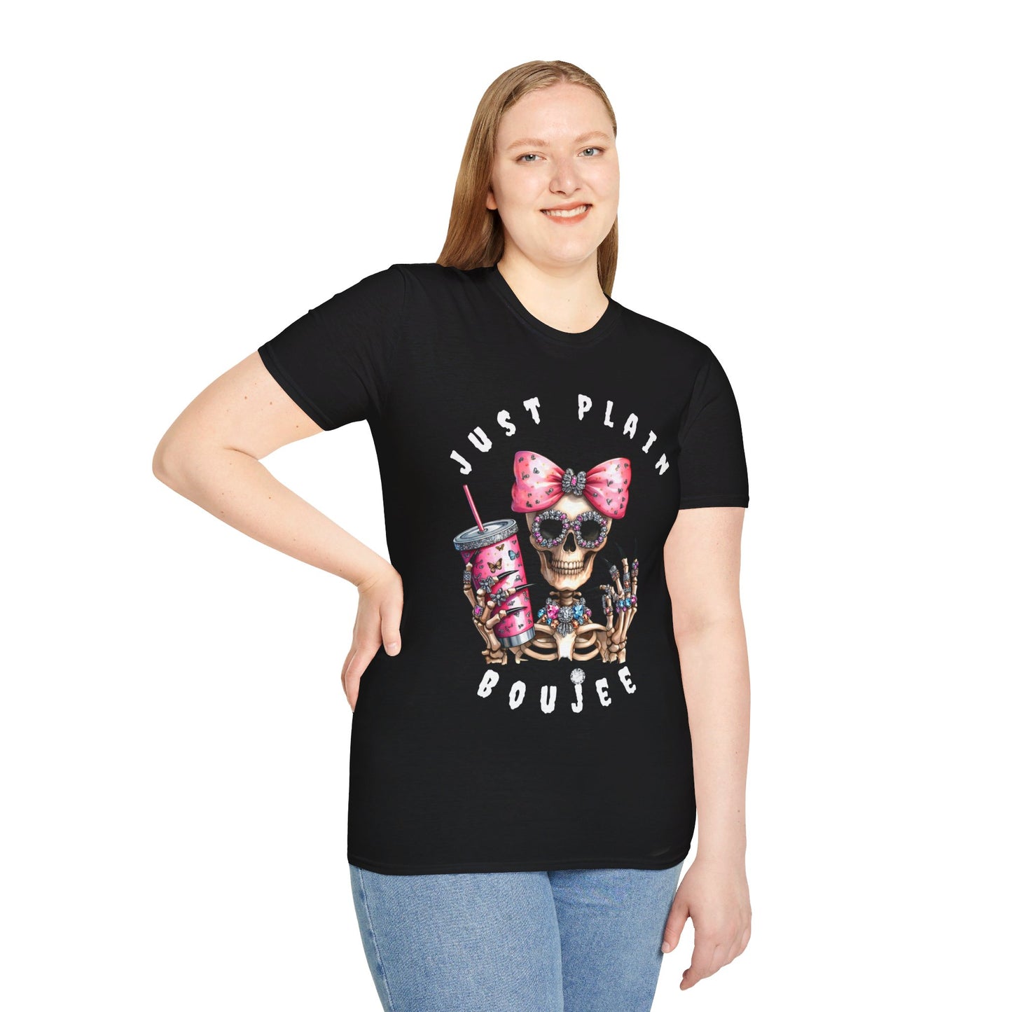 Halloween Just Plain Boujee - Softstyle T-Shirt