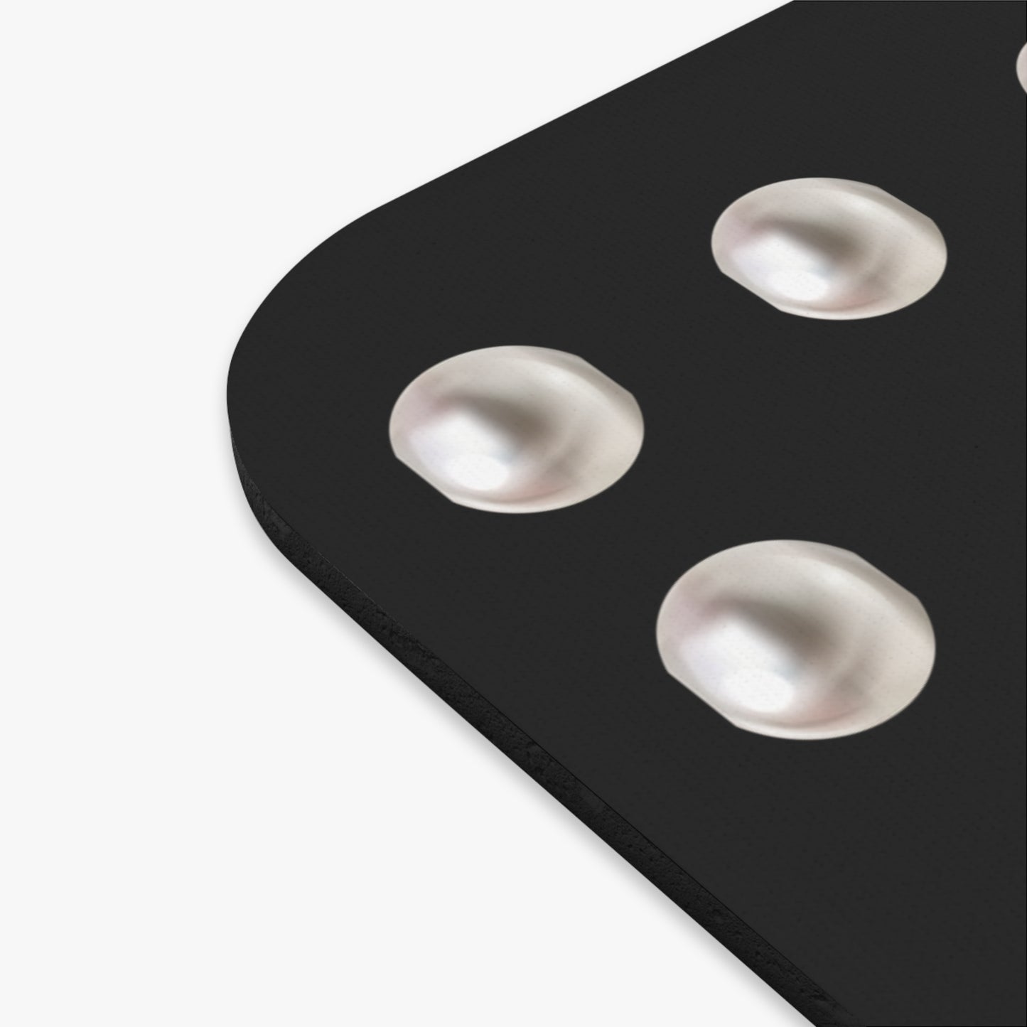Boujee in Pearls Mouse Pad BLACK (Rectangle)