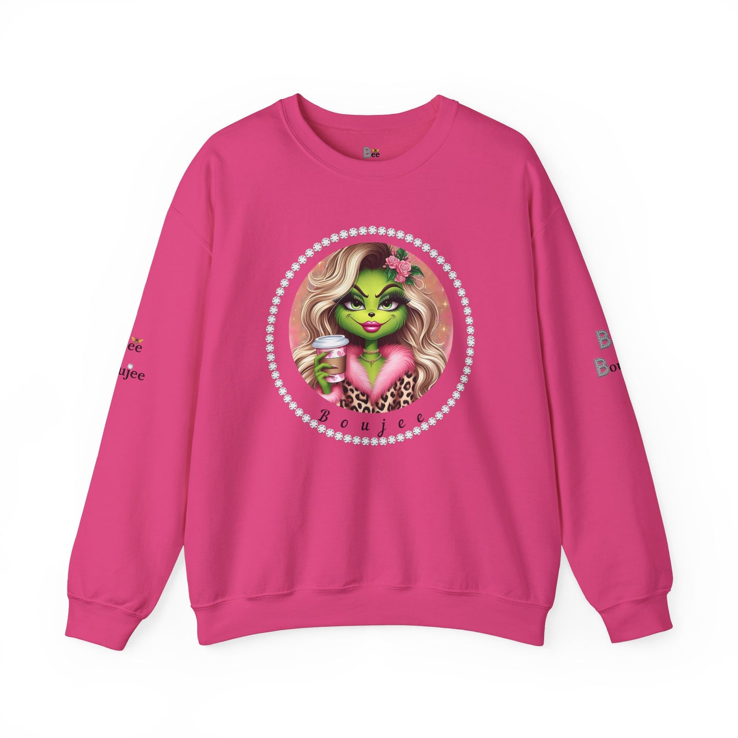 Boujee "Gritch" - Heavy Blend™ Light Colors Crewneck Sweatshirt