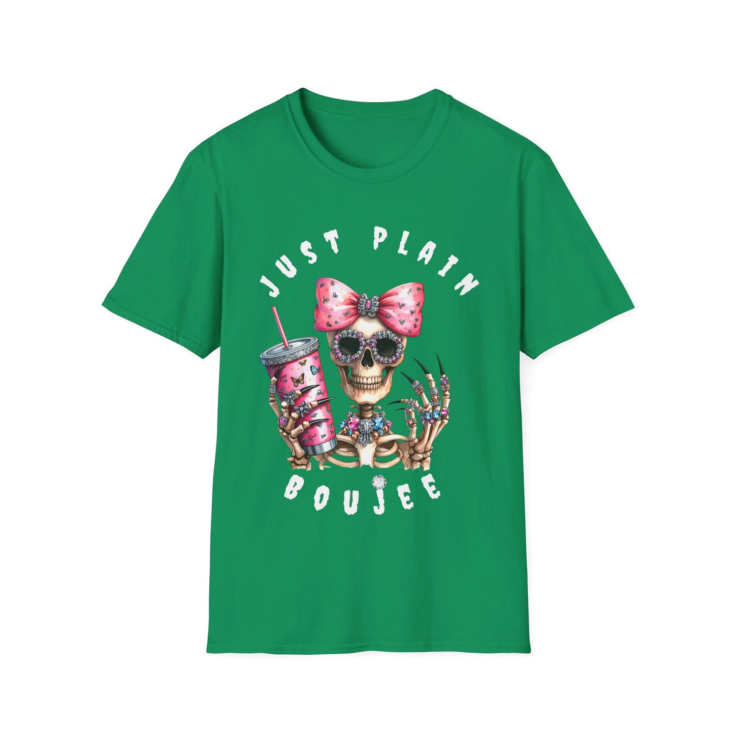Halloween Just Plain Boujee - Softstyle T-Shirt