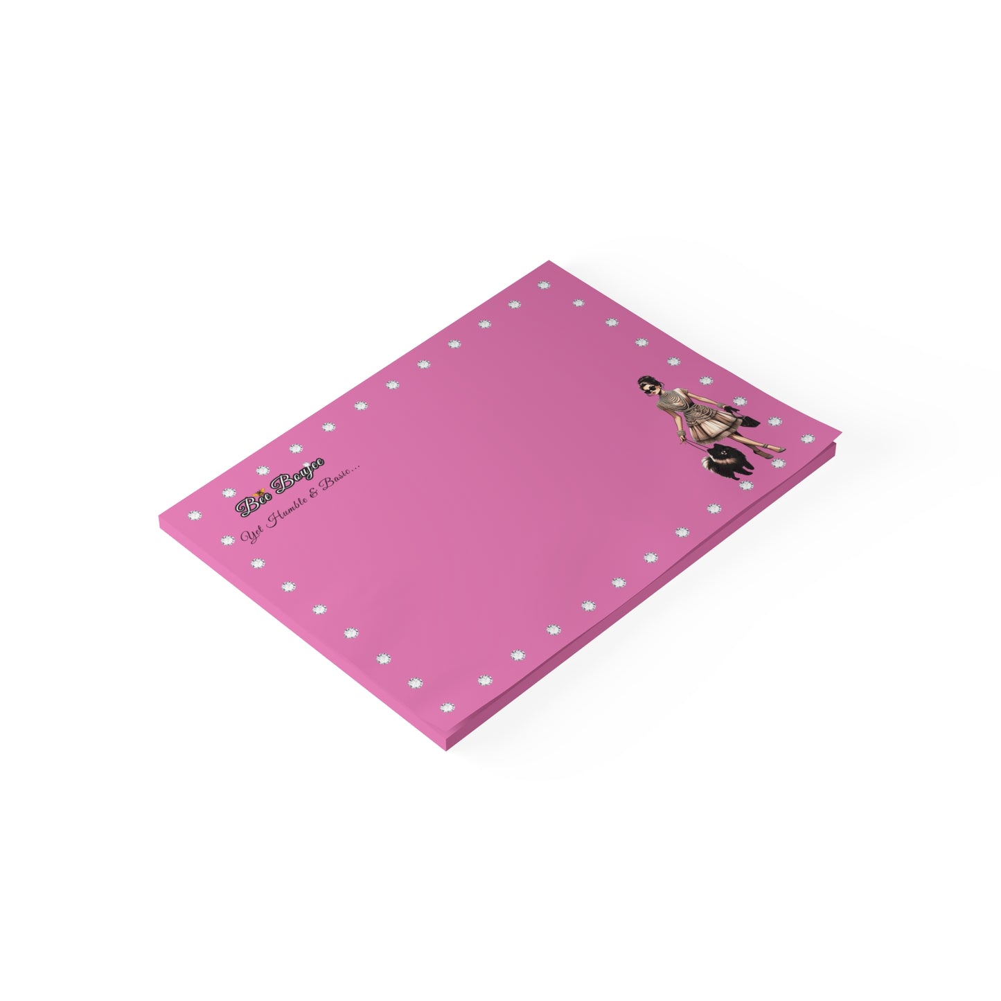 Bee Boujee DIAMONDS Stroll 01 - Post-it® Note Pads 8x6