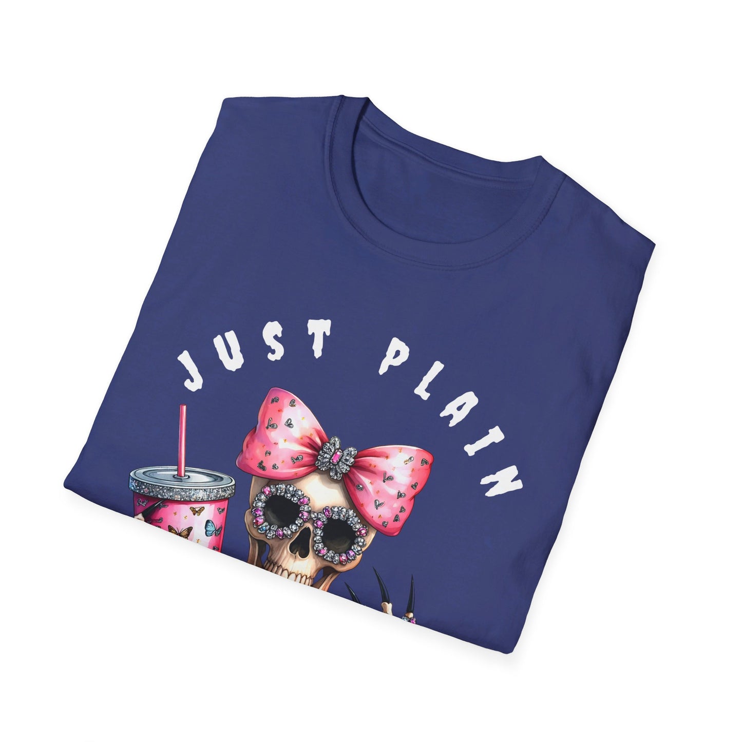 Halloween Just Plain Boujee - Softstyle T-Shirt