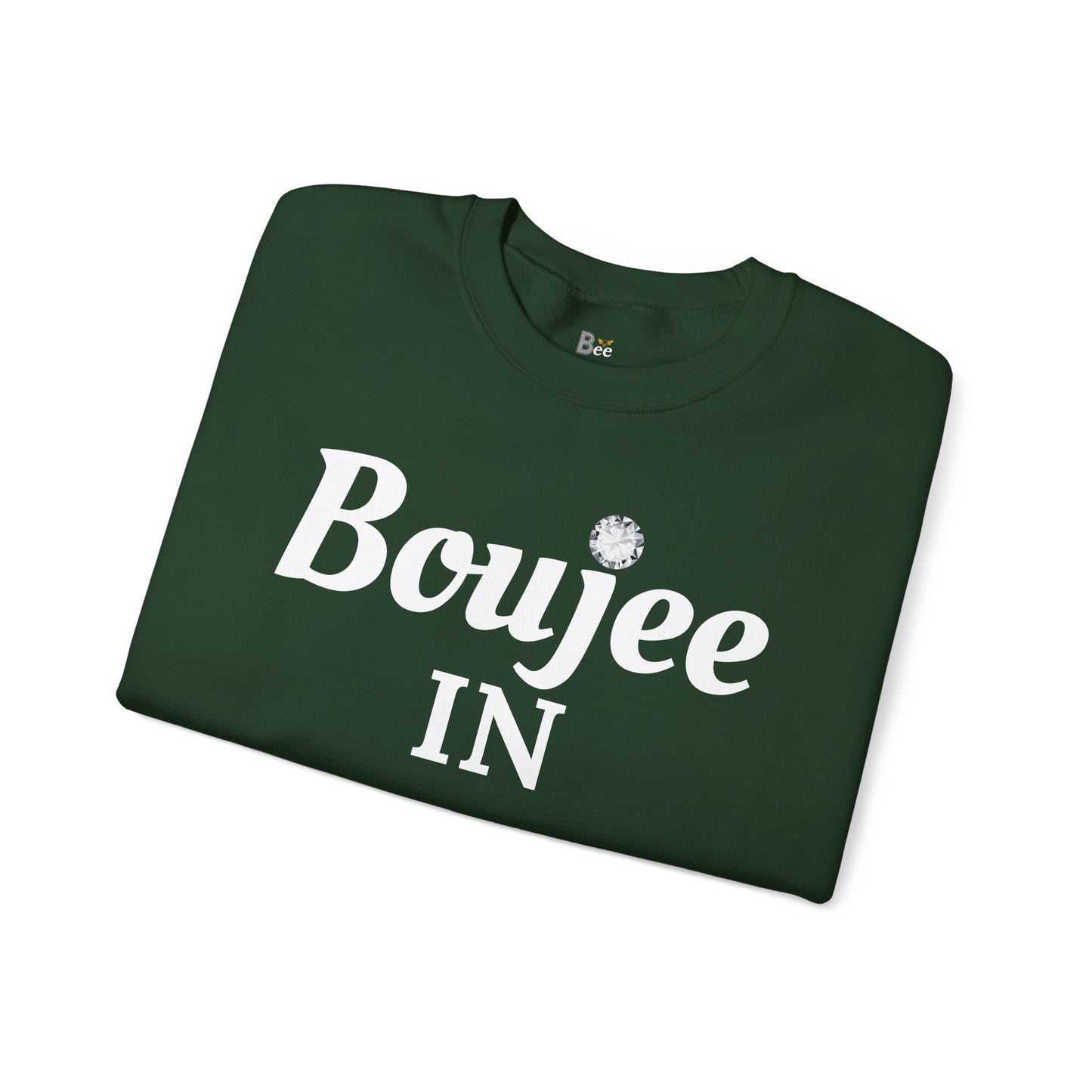 Boujee In My Benz - Heavy Blend™ Dark Colors Crewneck Sweatshirt