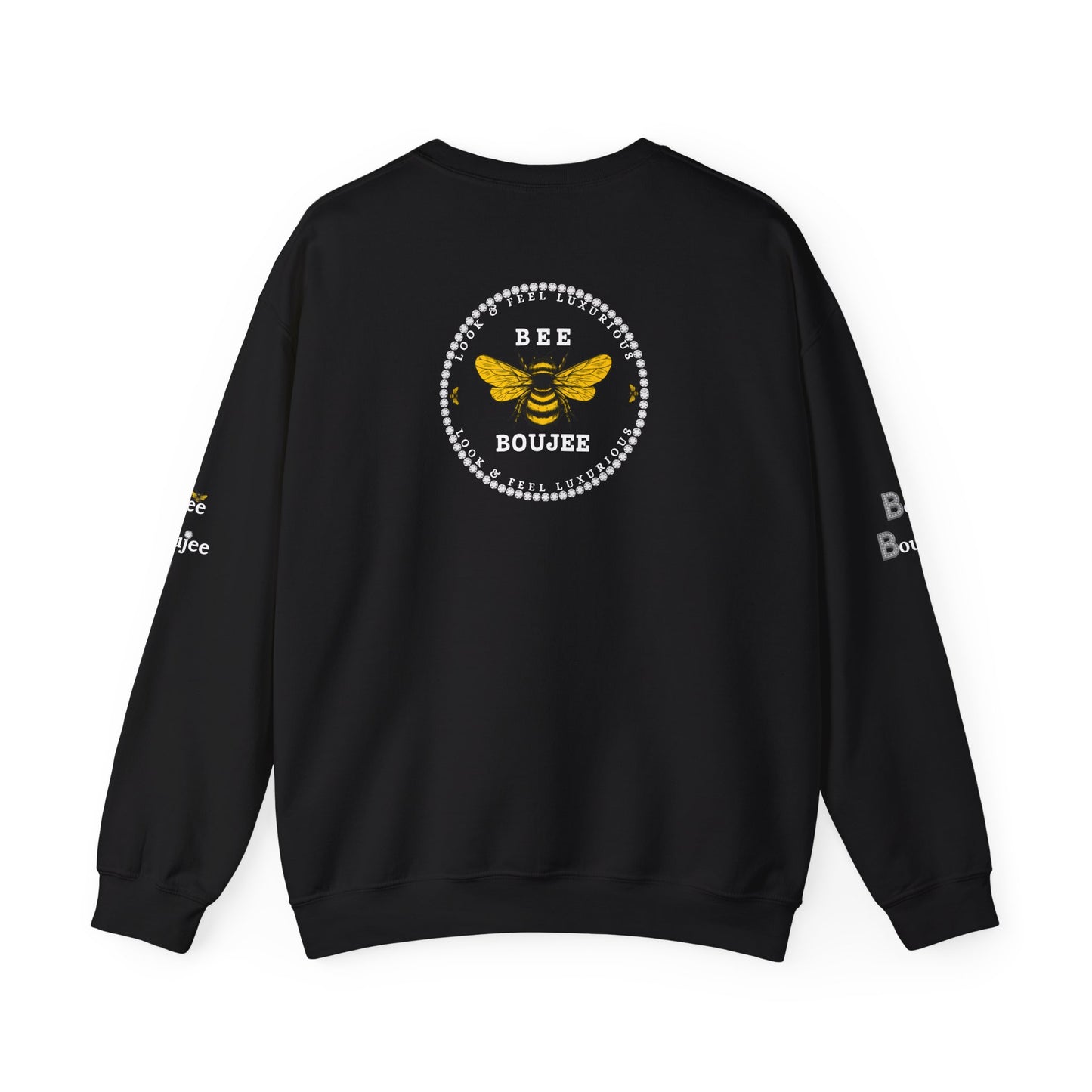 Basic Boujee Blessed - Heavy Blend™ Dark Colors Crewneck Sweatshirt