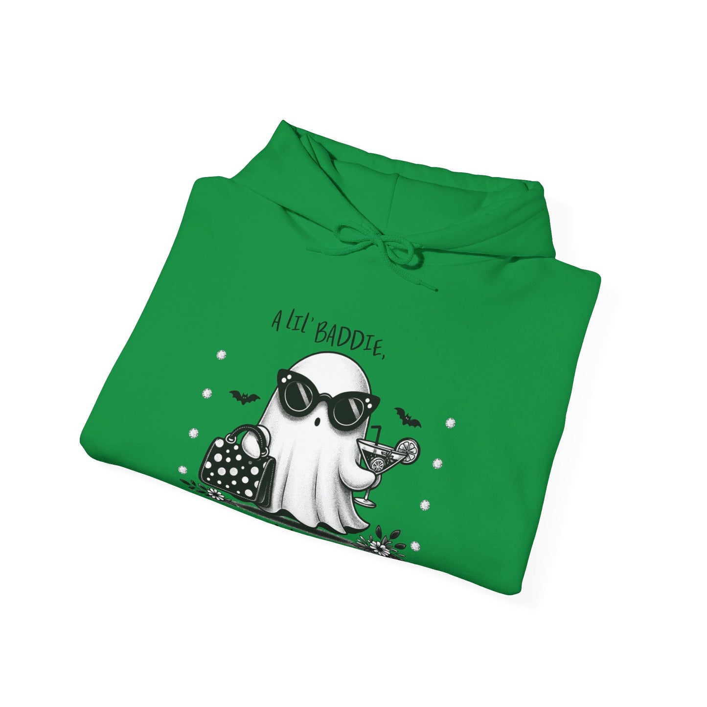 Halloween Booo in Boooujee Heavy Blend™ Hooded Sweatshirt