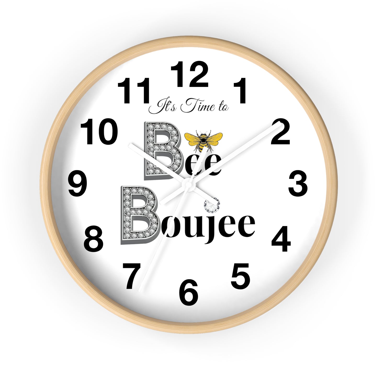 "Bee" Boujee - Wall Clock