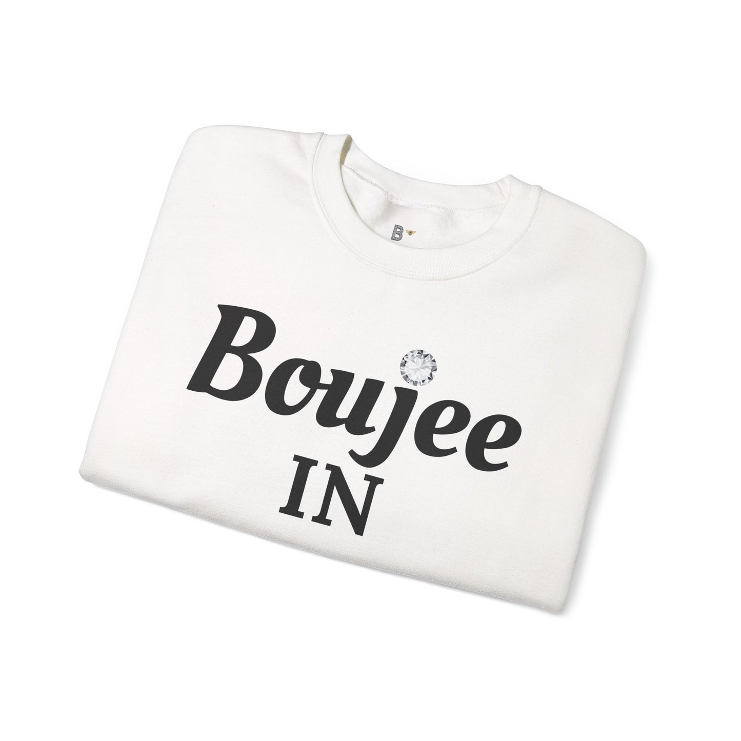 Boujee In My Benz - Heavy Blend™ Light Colors Crewneck Sweatshirt