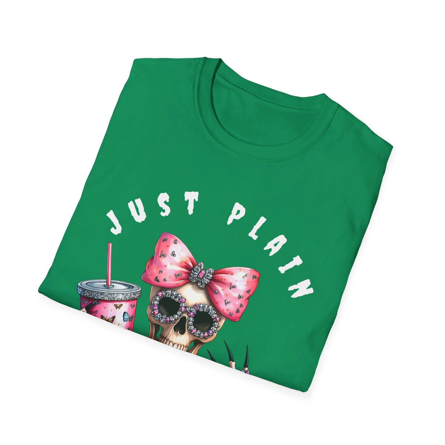 Halloween Just Plain Boujee - Softstyle T-Shirt
