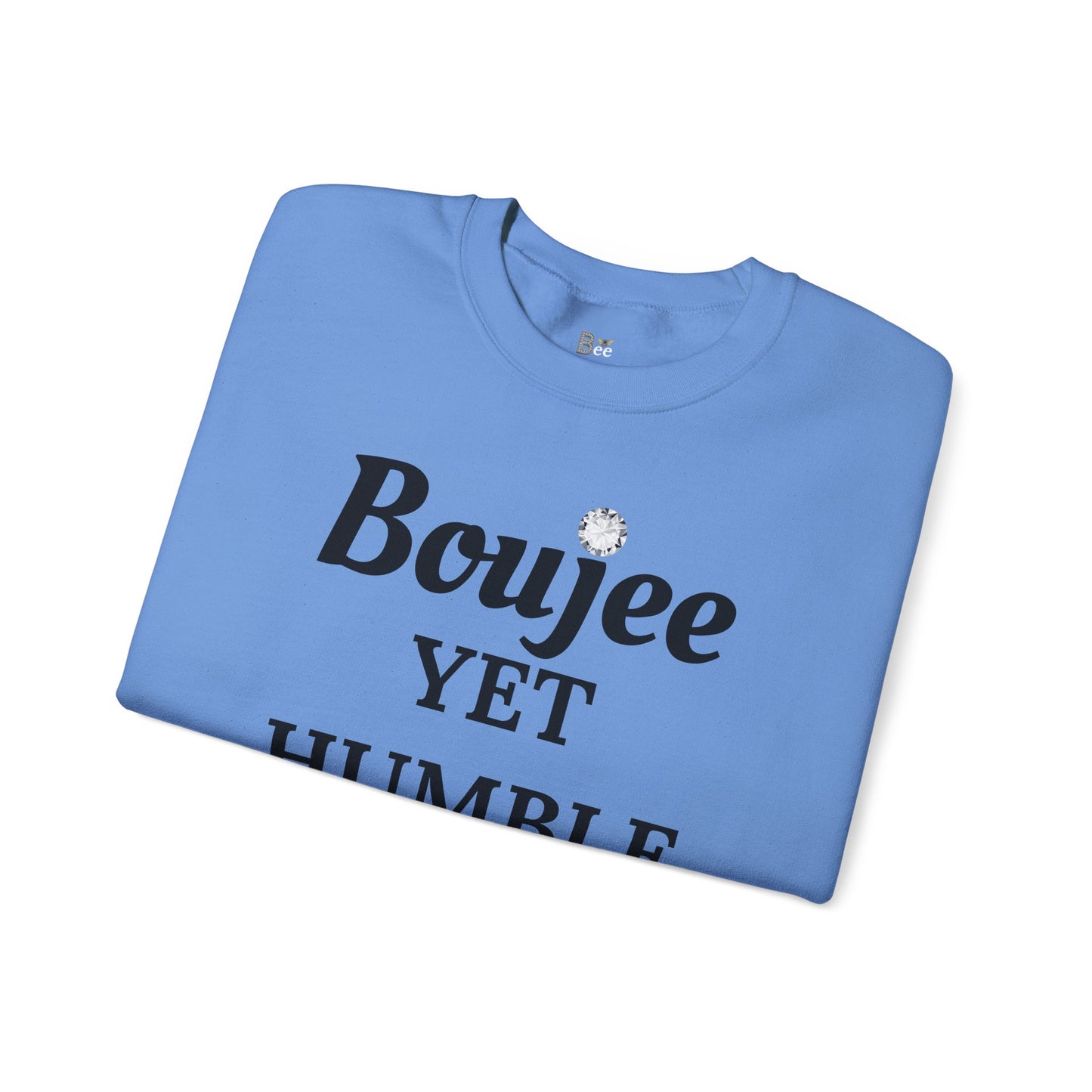 Boujee Yet Humble & Basic - Heavy Blend™ Light Colors Crewneck Sweatshirt