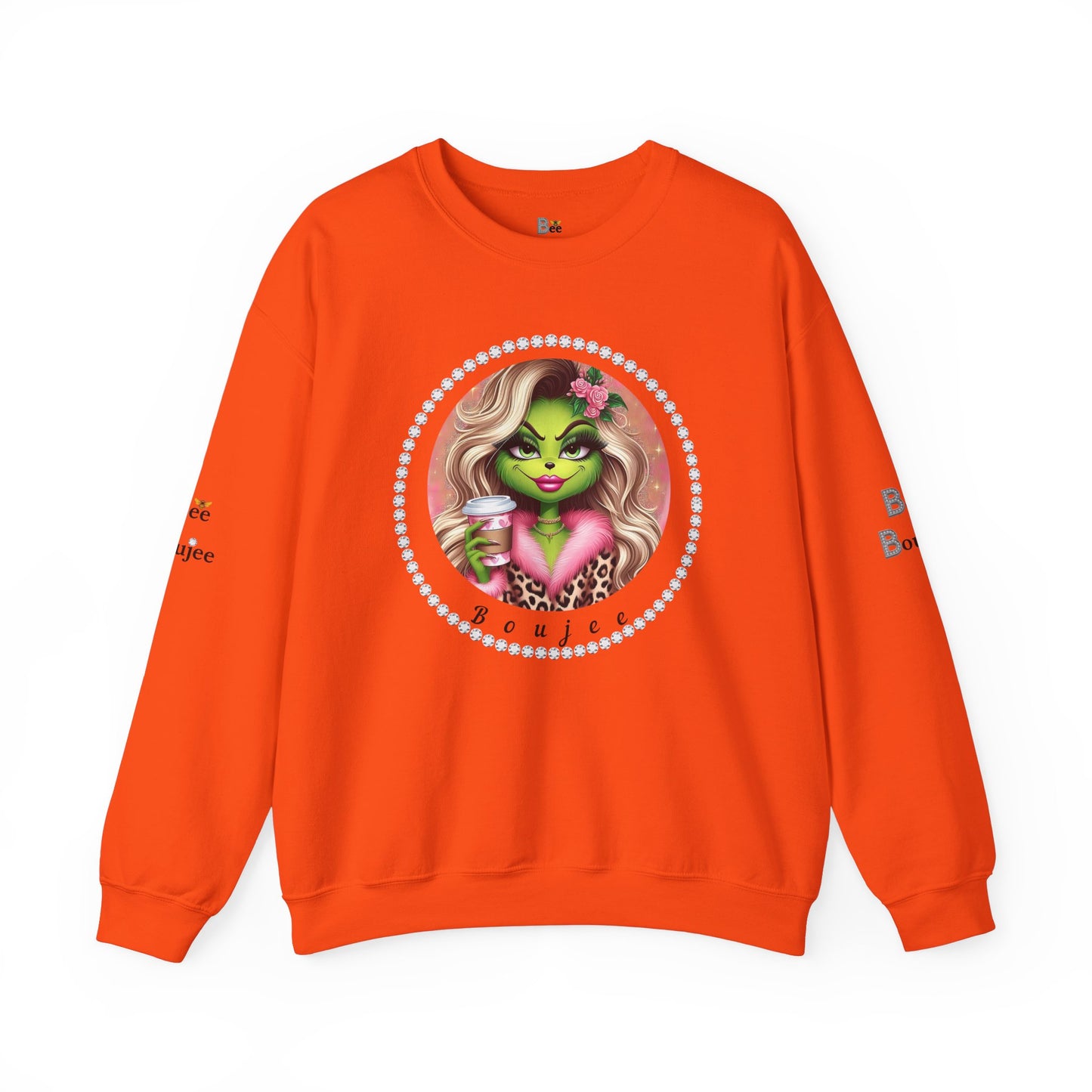 Boujee "Gritch" - Heavy Blend™ Light Colors Crewneck Sweatshirt