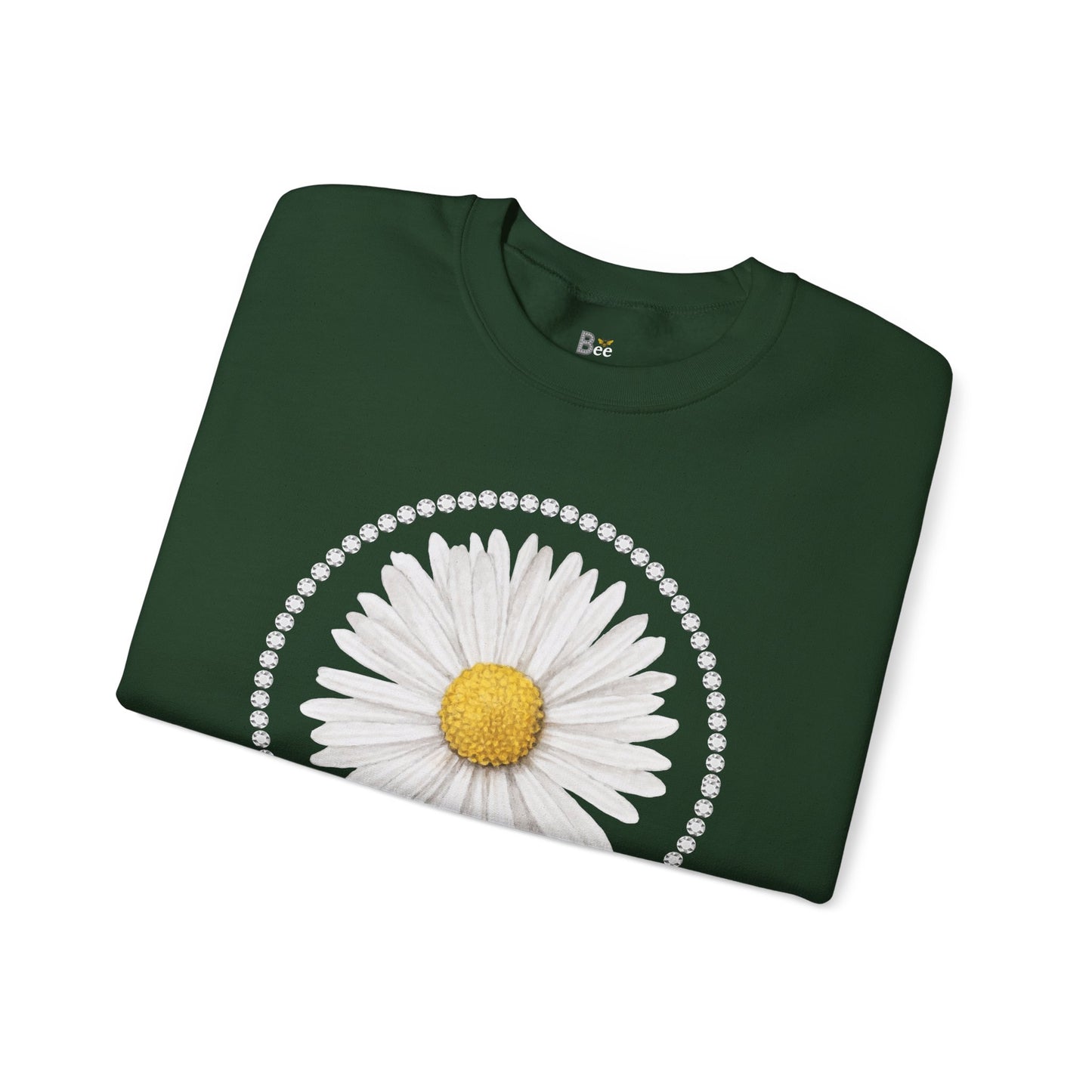 Boujee Daisy - Heavy Blend™ Dark Colors Crewneck Sweatshirt