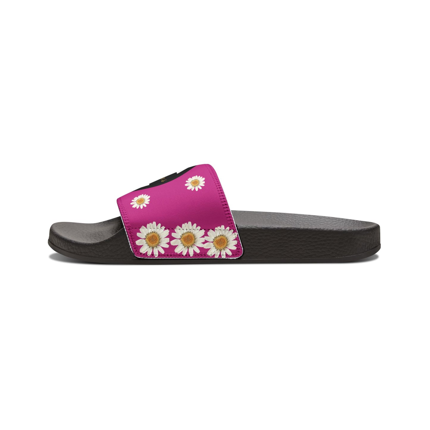 Bee Boujee - PINK Flowers Women's Removable-Strap Sandals