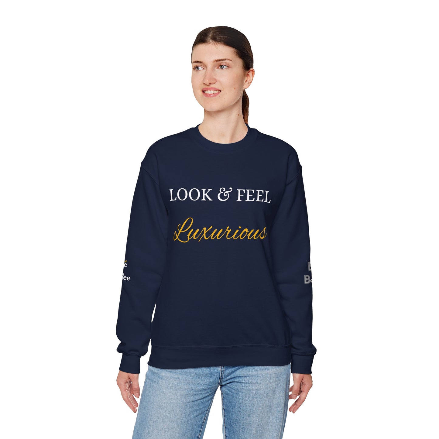 Look & Feel Luxurious - Heavy Blend™ Dark Colors Crewneck Sweatshirt