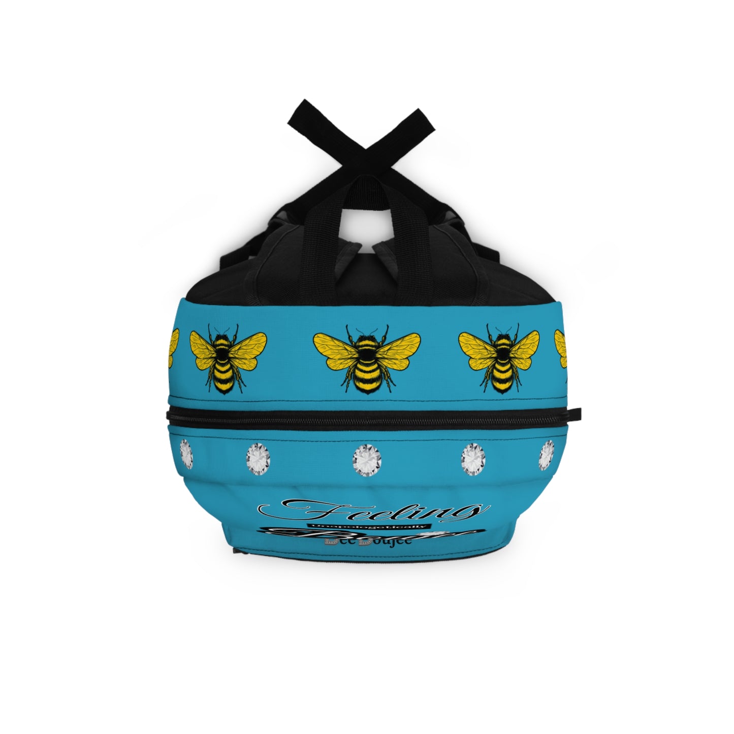 Feeling Boujee DIAMONDS - Backpack TURQUOISE