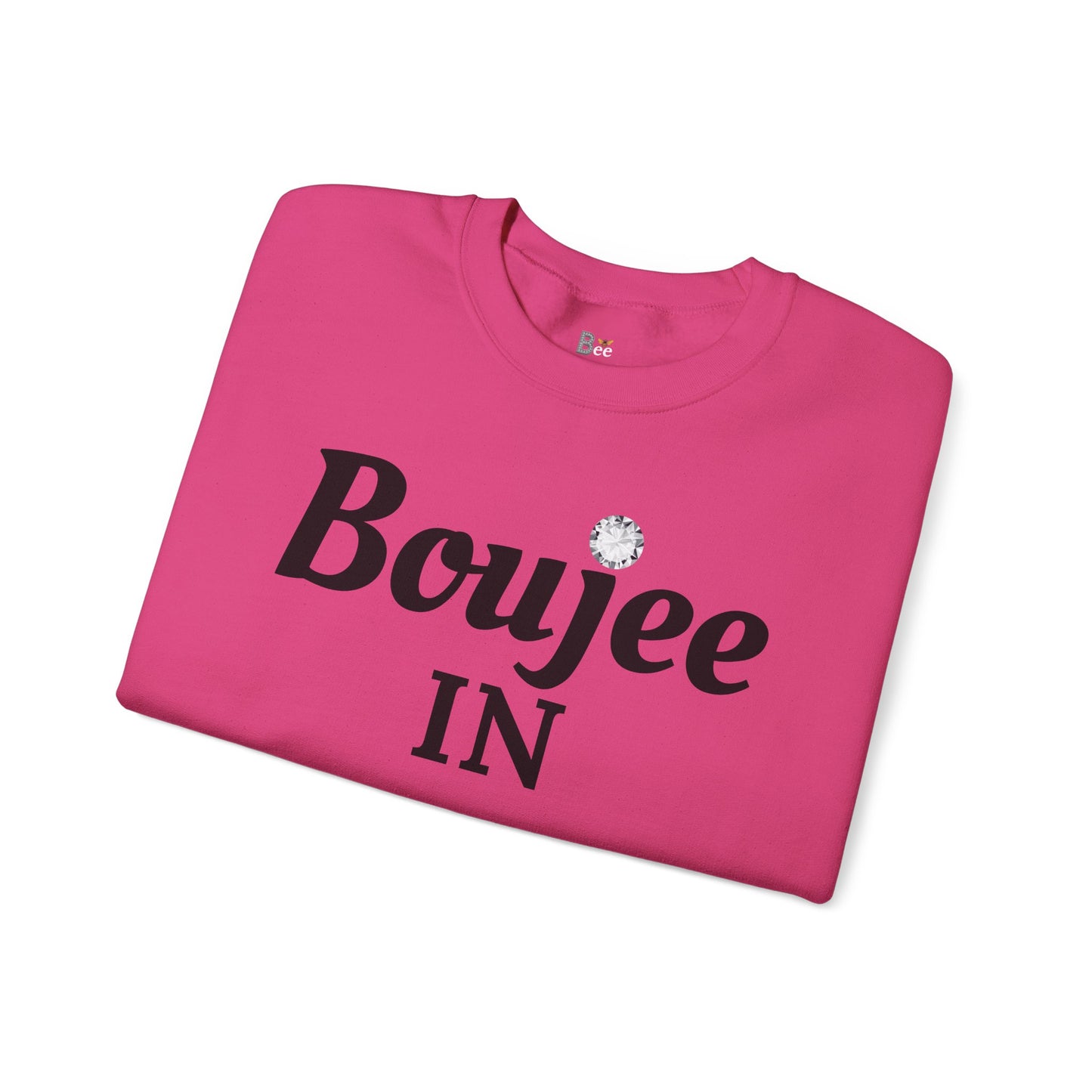 Boujee In My Benz - Heavy Blend™ Light Colors Crewneck Sweatshirt