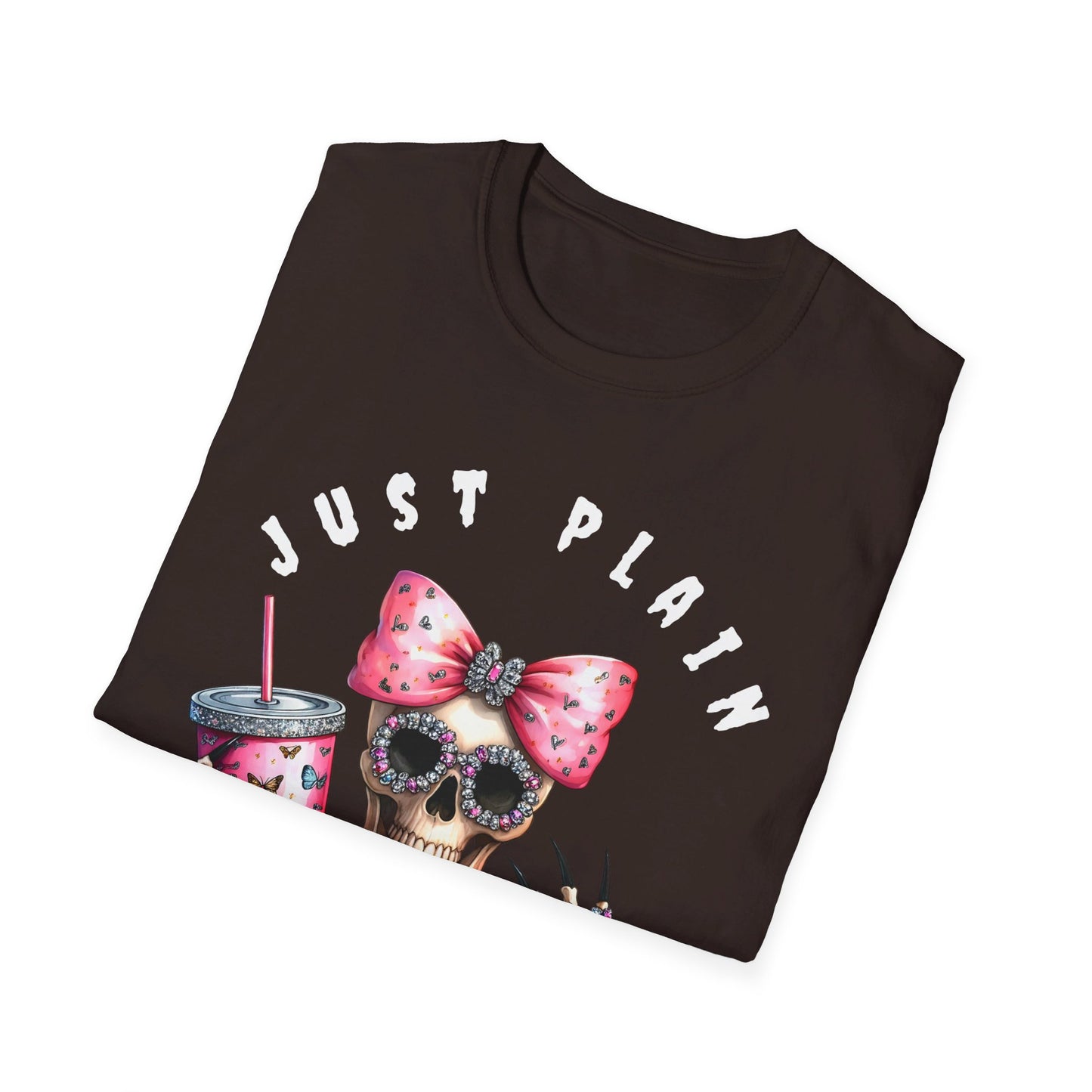 Halloween Just Plain Boujee - Softstyle T-Shirt