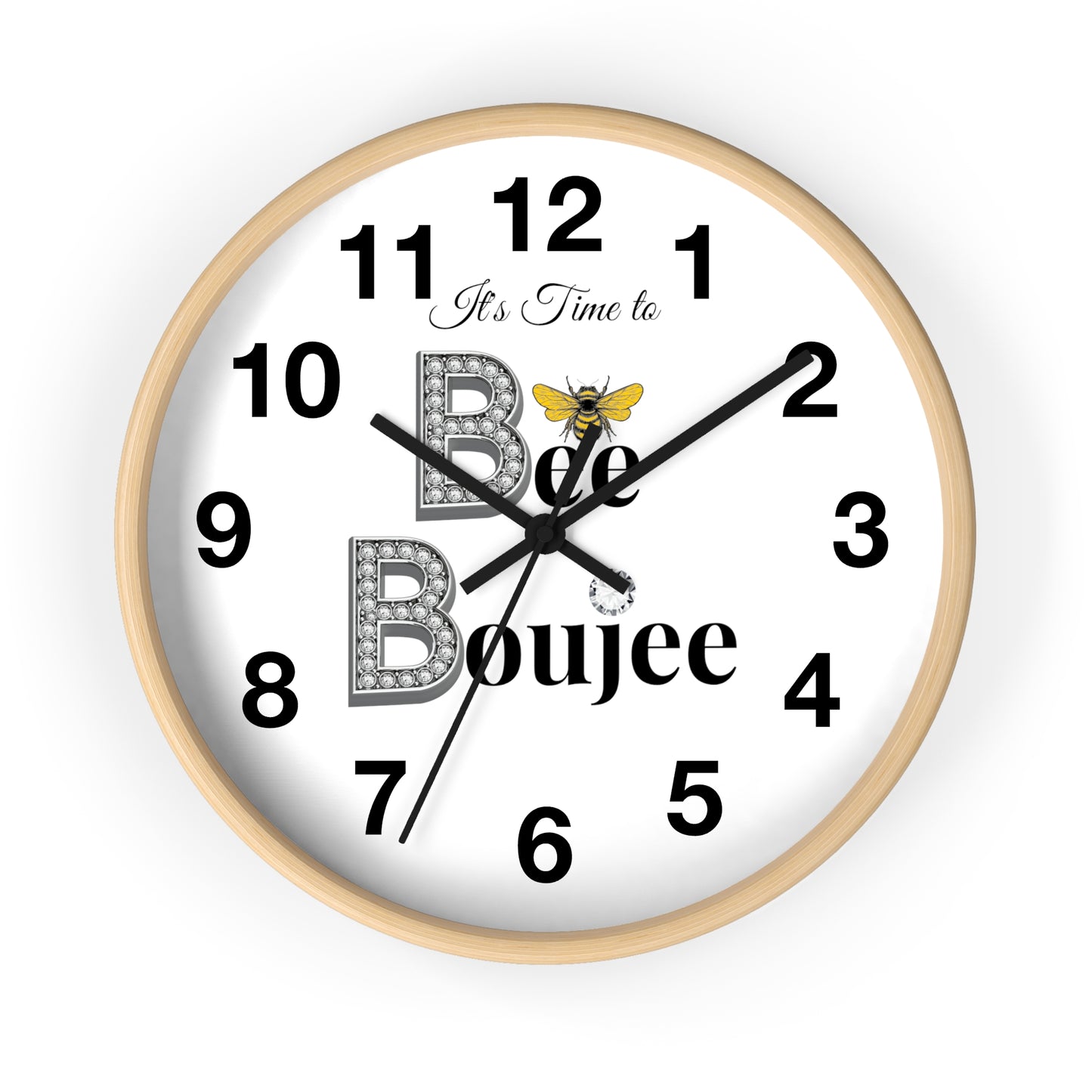"Bee" Boujee - Wall Clock