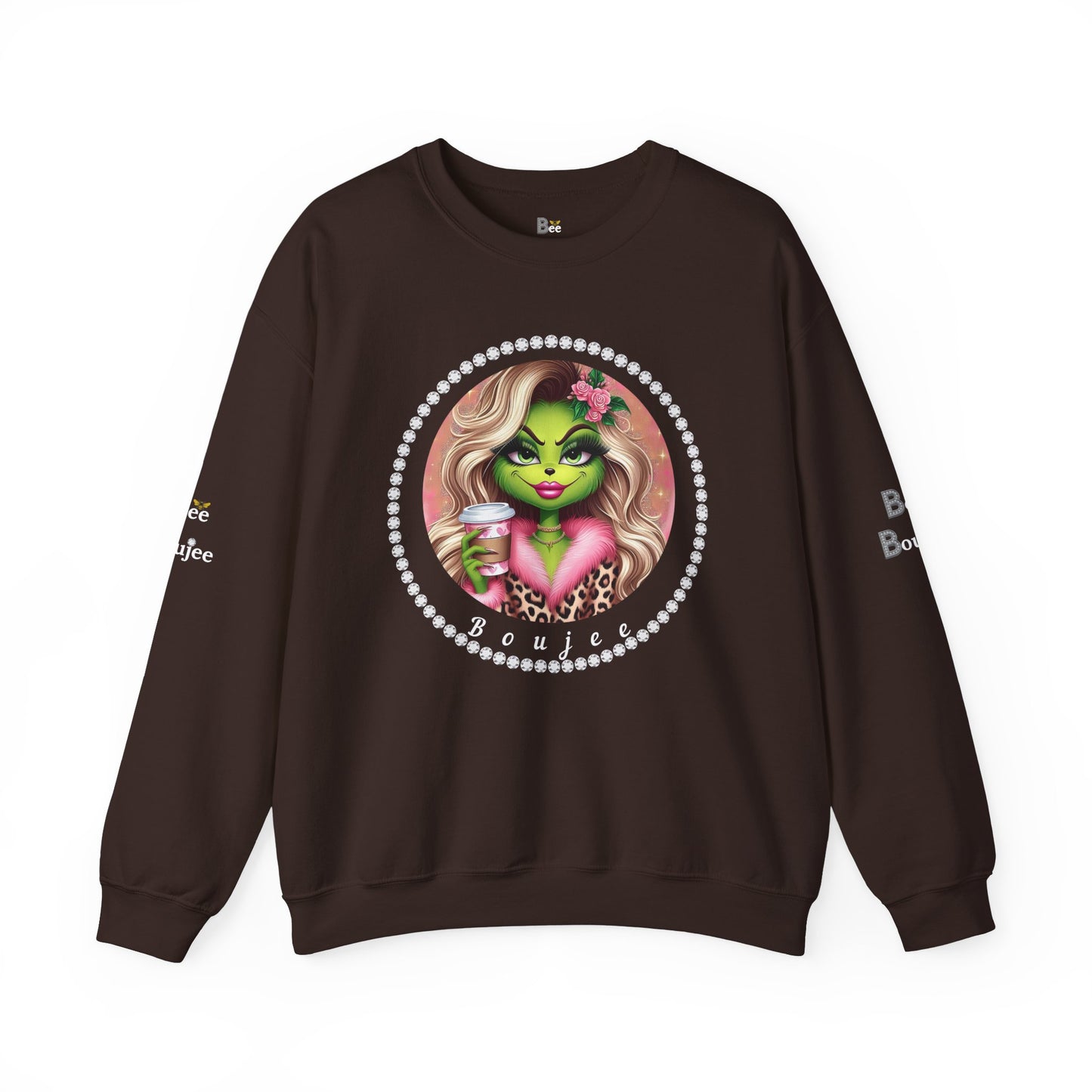 Boujee "Gritch" - Heavy Blend™ Dark Colors Crewneck Sweatshirt