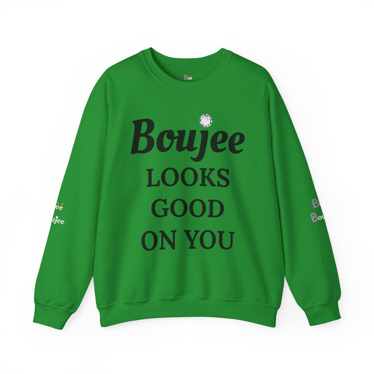 Boujee Looks Good On You - Heavy Blend™ Light Colors Crewneck Sweatshirt