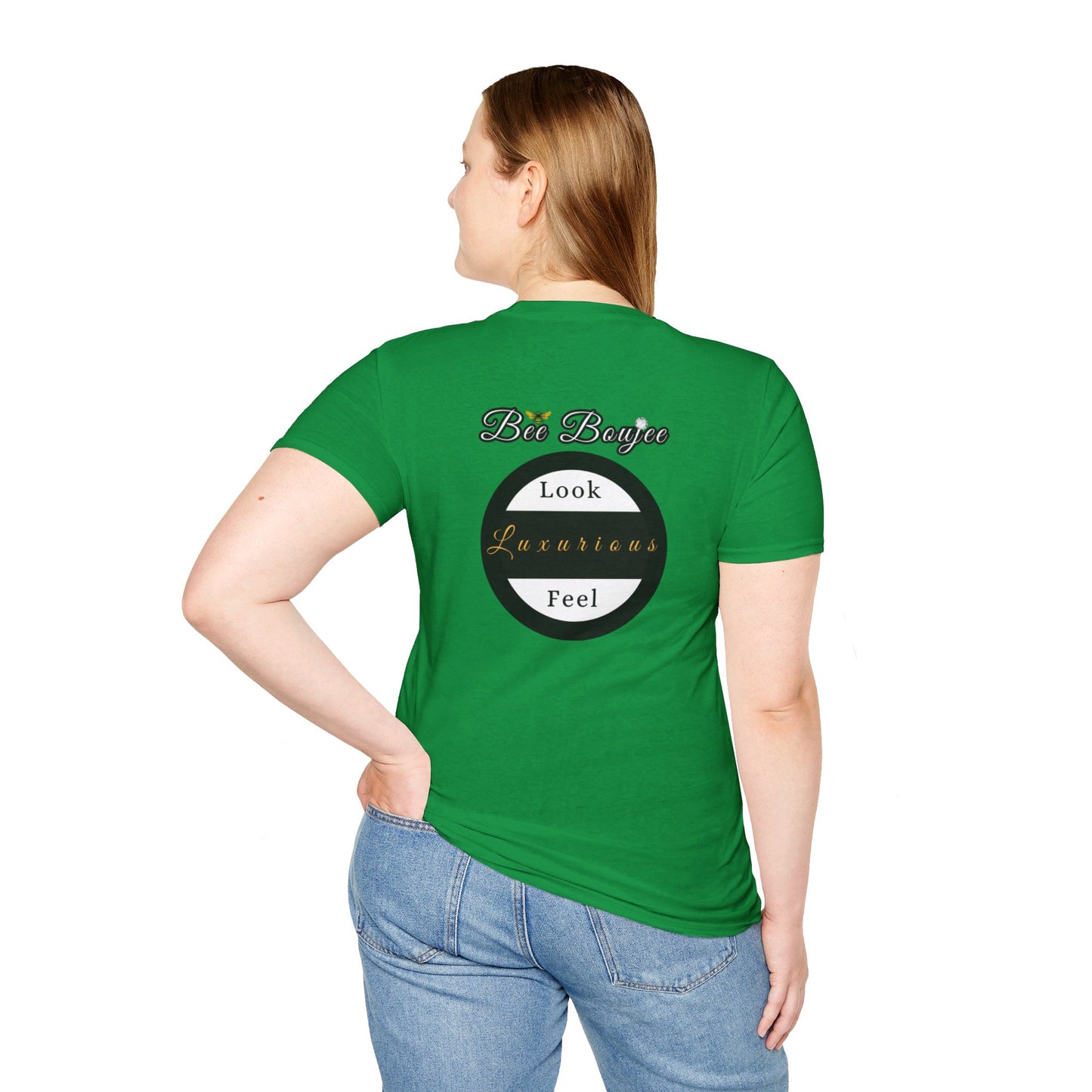 Halloween Booo in Boooujee - Softstyle T-Shirt FAIR SKIN TONE