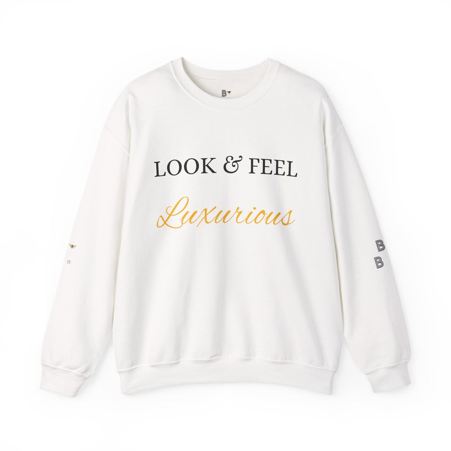 Look & Feel Luxurious - Heavy Blend™ Light Colors Crewneck Sweatshirt