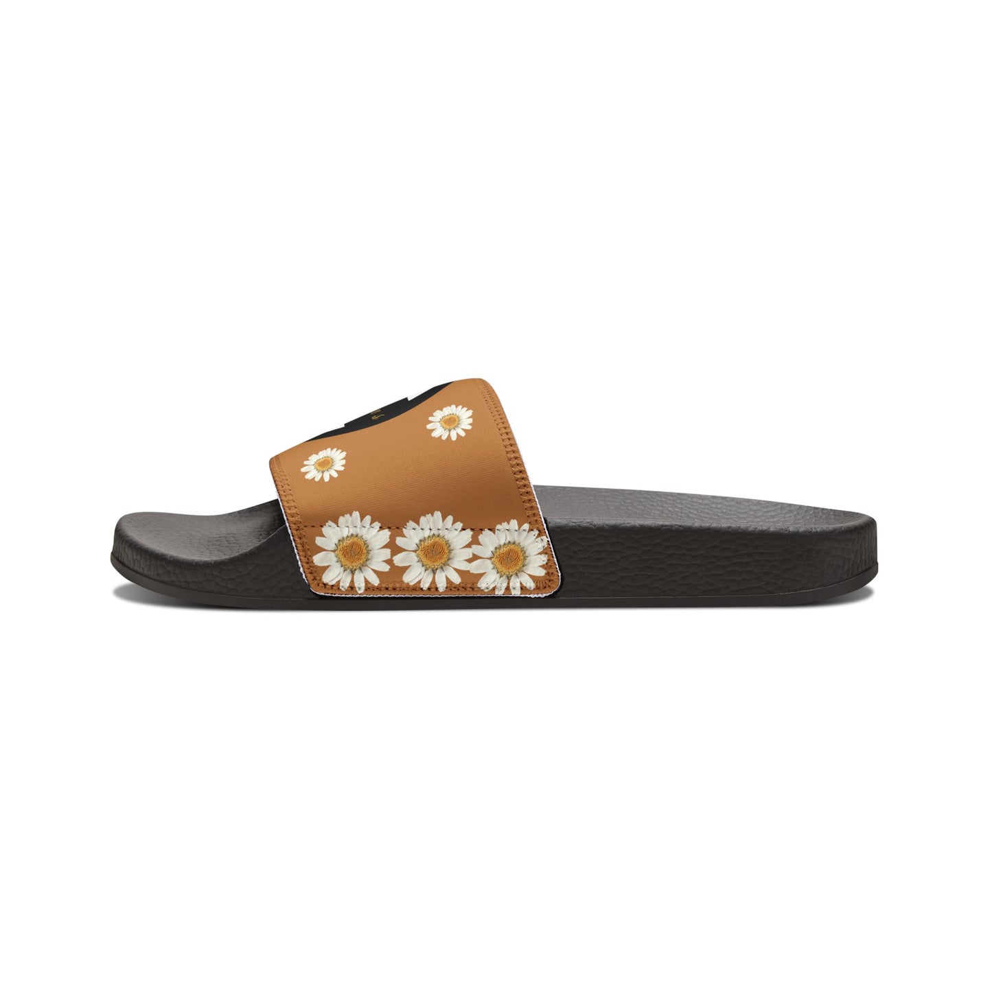 Bee Boujee - LIGHT BROWN Flowers Women's Removable-Strap Sandals