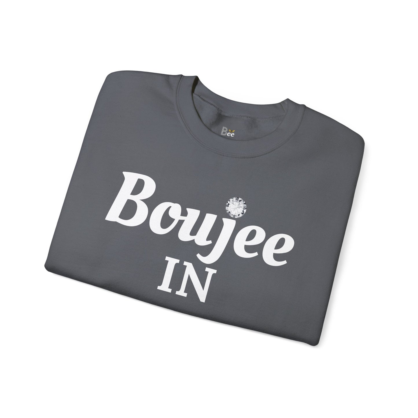 Boujee In My Benz - Heavy Blend™ Dark Colors Crewneck Sweatshirt