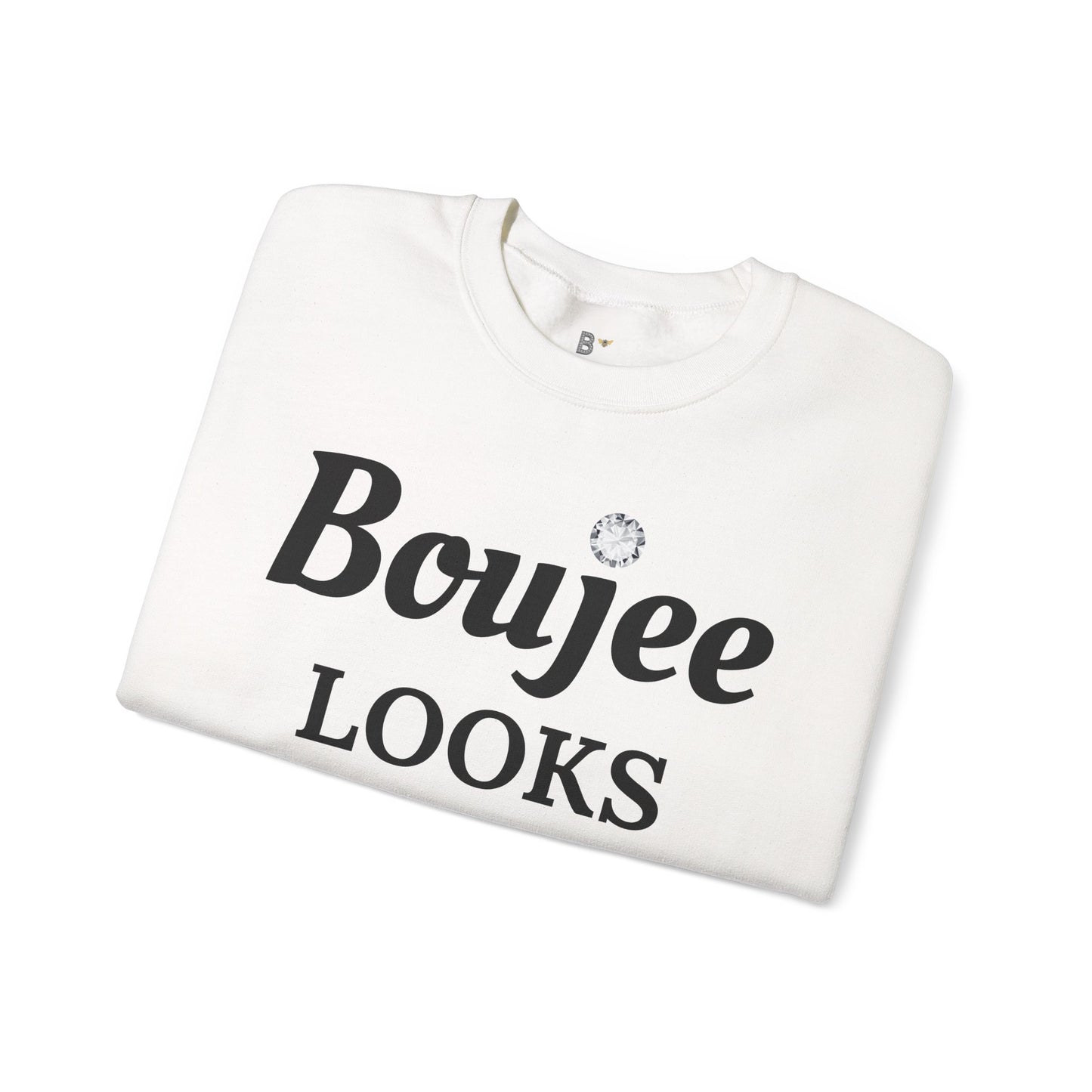 Boujee Looks Good On You - Heavy Blend™ Light Colors Crewneck Sweatshirt