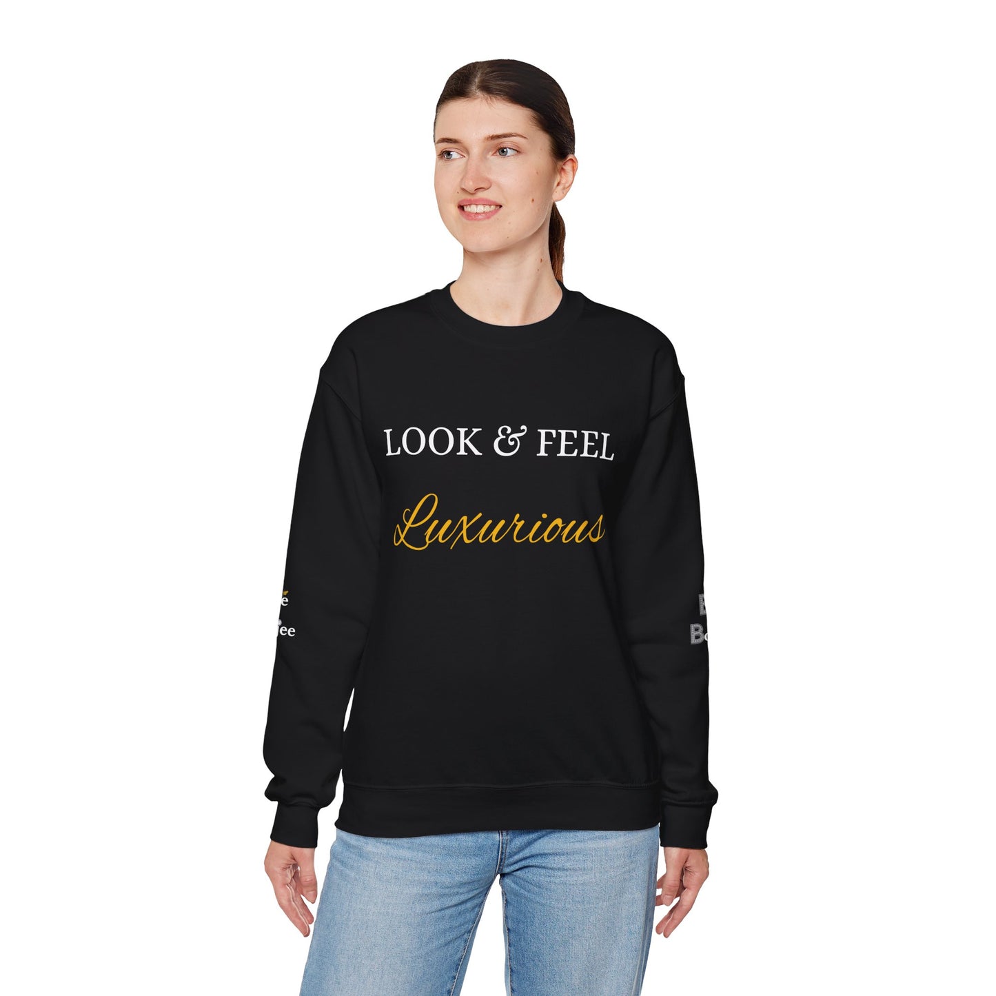Look & Feel Luxurious - Heavy Blend™ Dark Colors Crewneck Sweatshirt