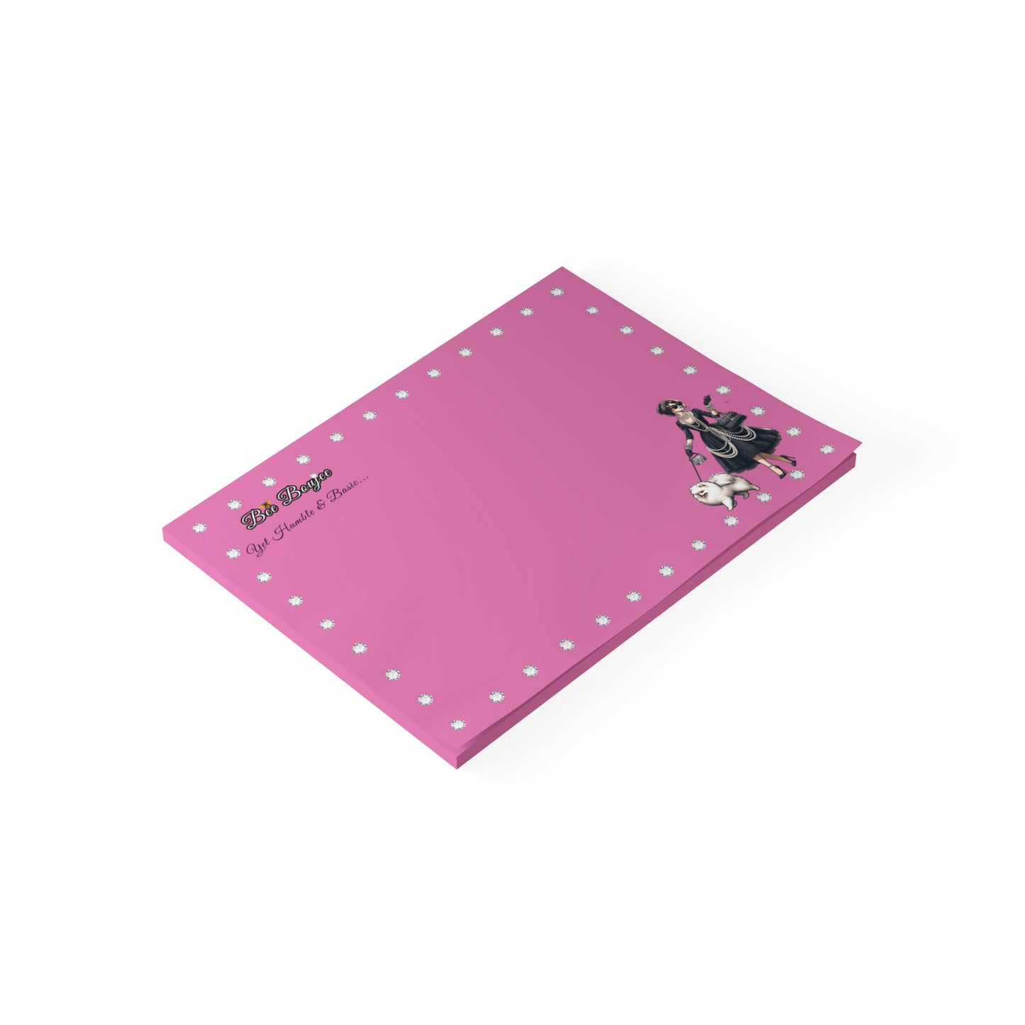 Bee Boujee DIAMONDS Stroll 02 - Post-it® Note Pads 8x6