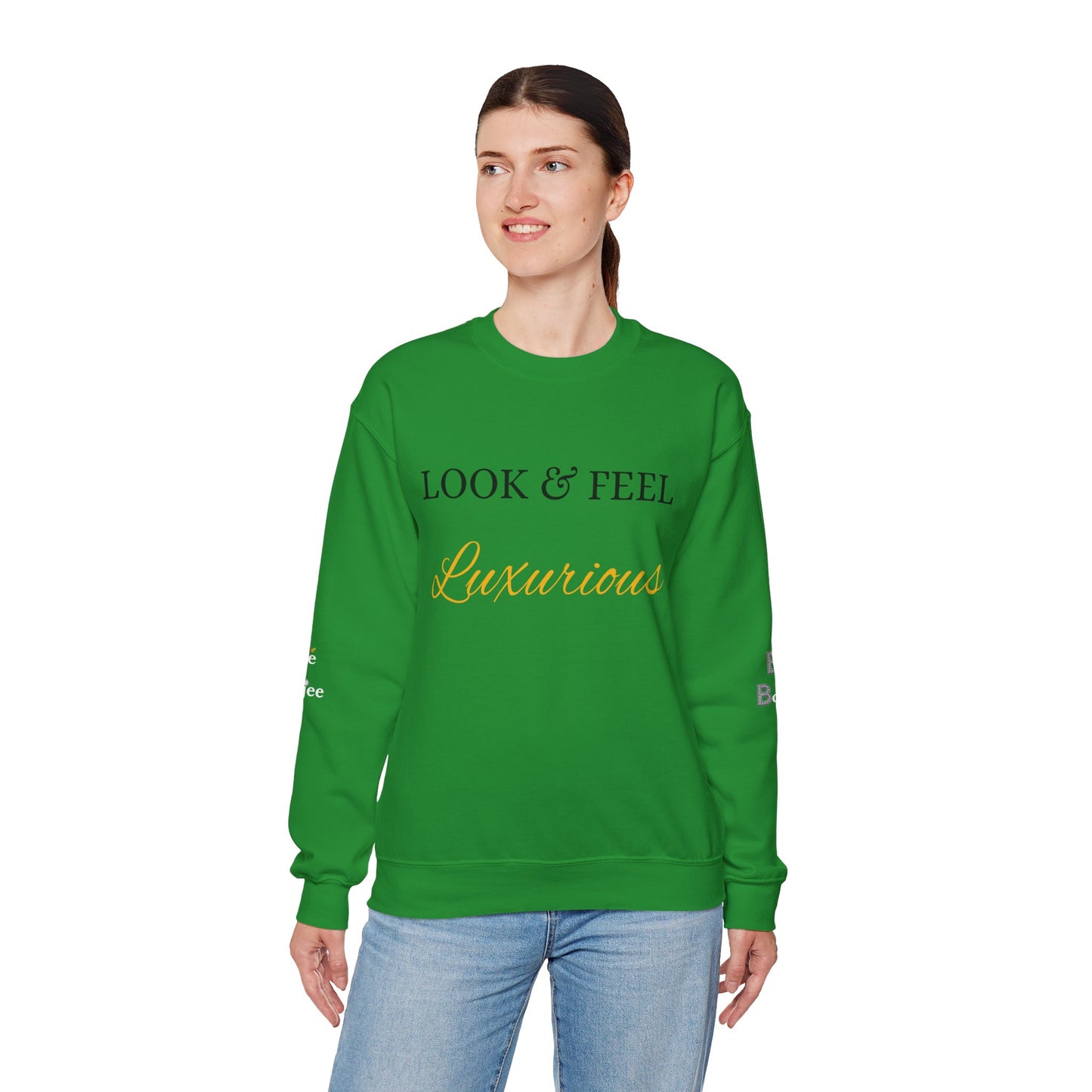 Look & Feel Luxurious - Heavy Blend™ Light Colors Crewneck Sweatshirt