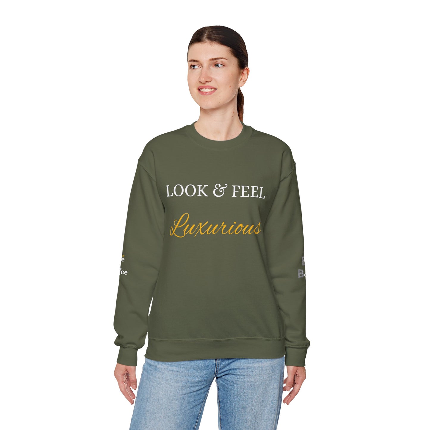 Look & Feel Luxurious - Heavy Blend™ Dark Colors Crewneck Sweatshirt
