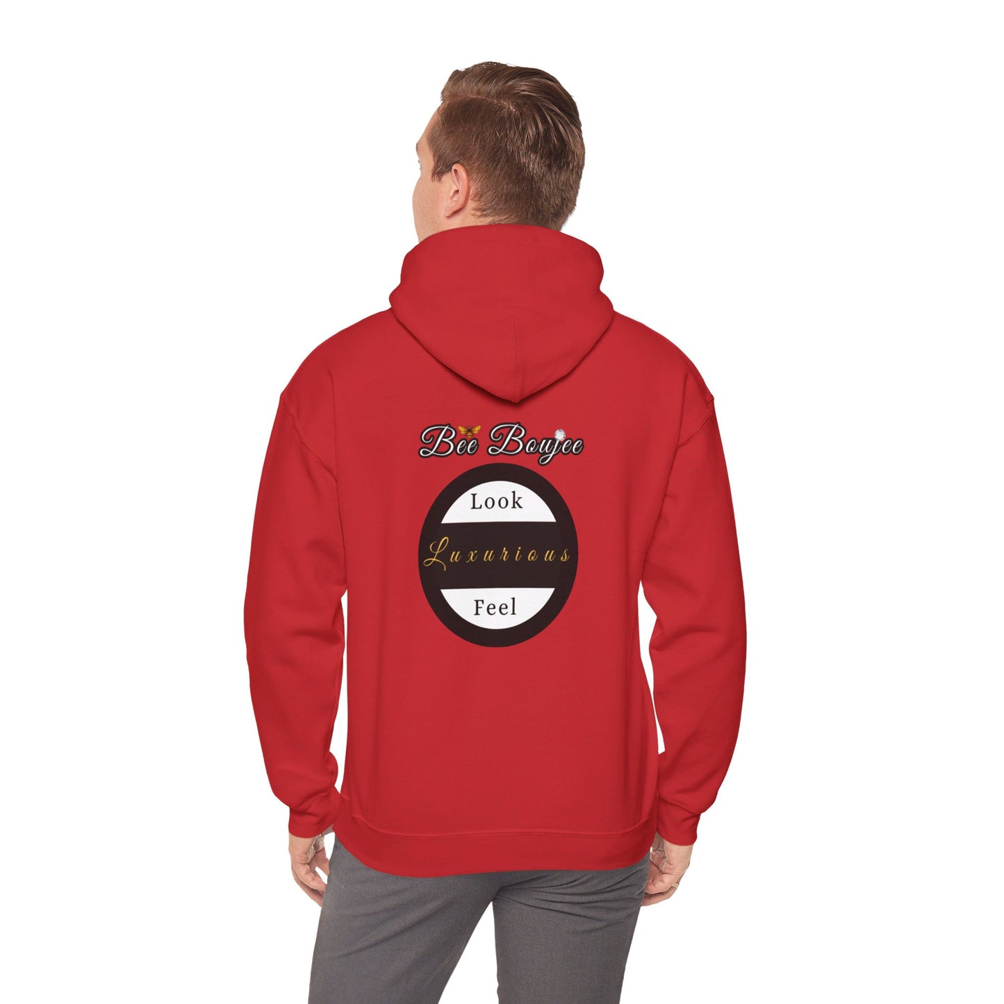 Halloween Booo in Boooujee Heavy Blend™ Hooded Sweatshirt